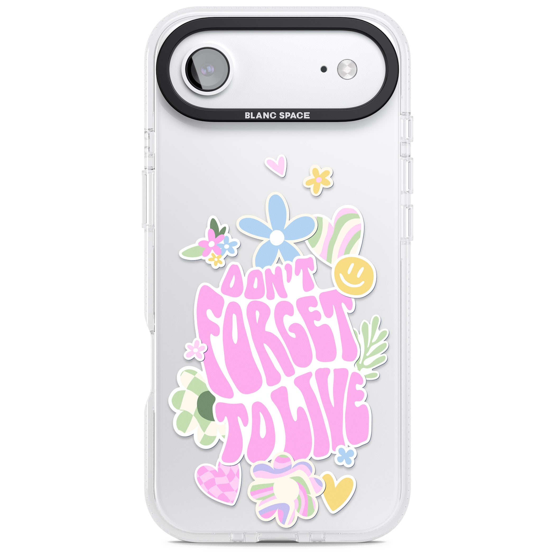 Don'T Forget To Live iPhone 17 Air Impact Air Clear Phone Case