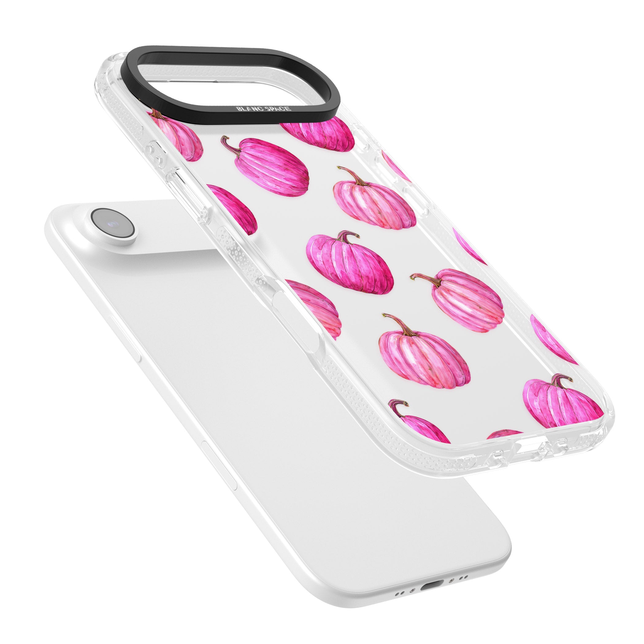 Pink Pumpkins iPhone 17 Air Impact Air Clear Phone Case Colours