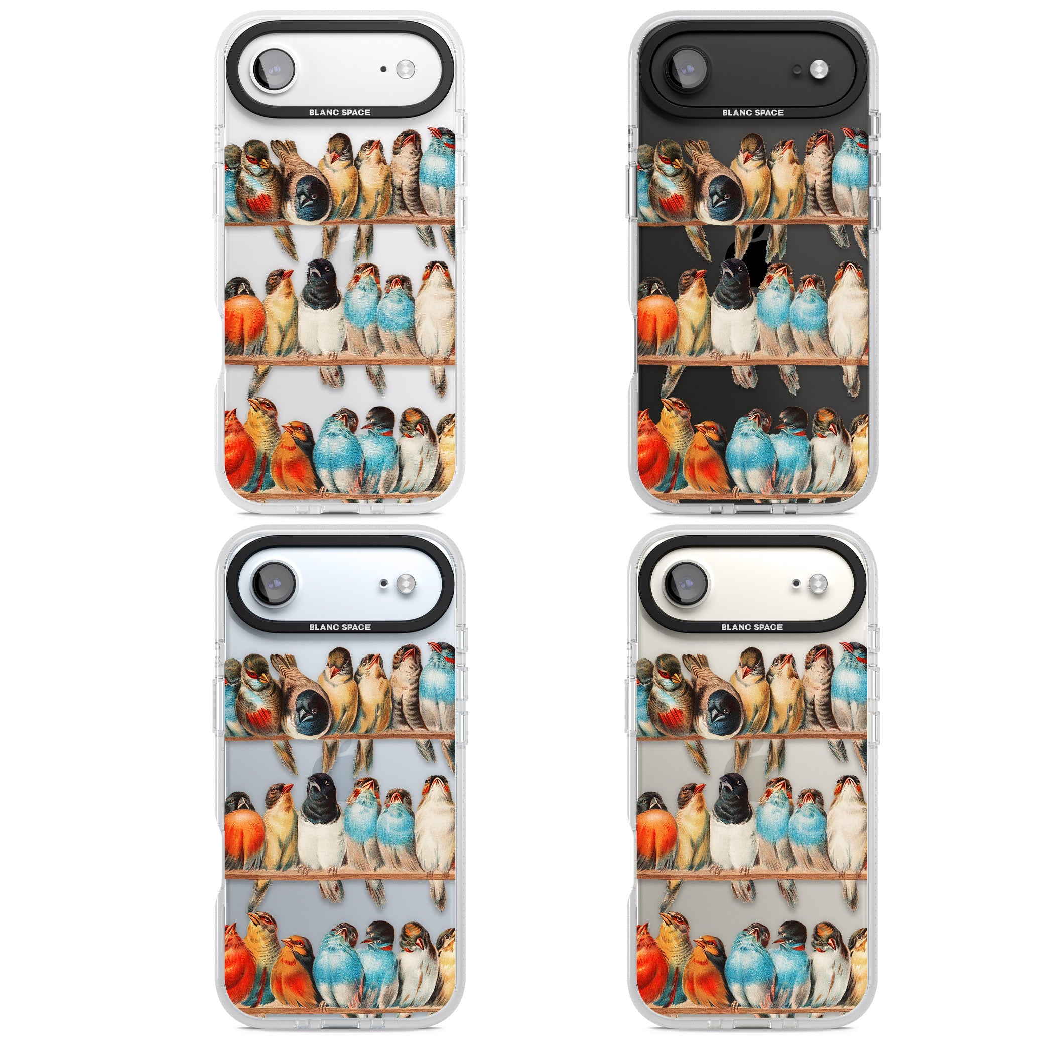 A Perch Of Birds iPhone 17 Air Impact Air Clear Phone Case APT Impact Protection