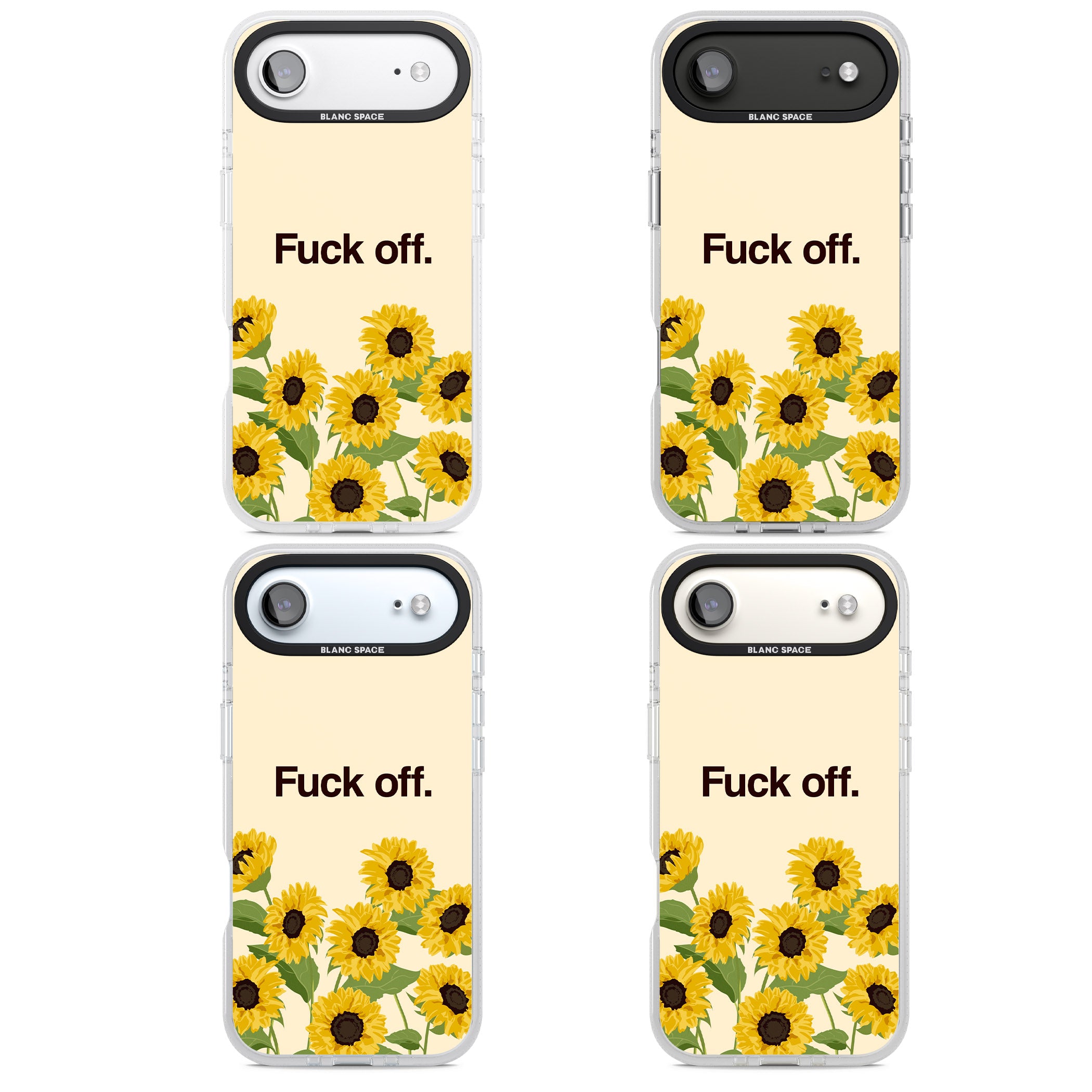 F*Ck Off iPhone 17 Air Impact Air Clear Phone Case APT Impact Protection