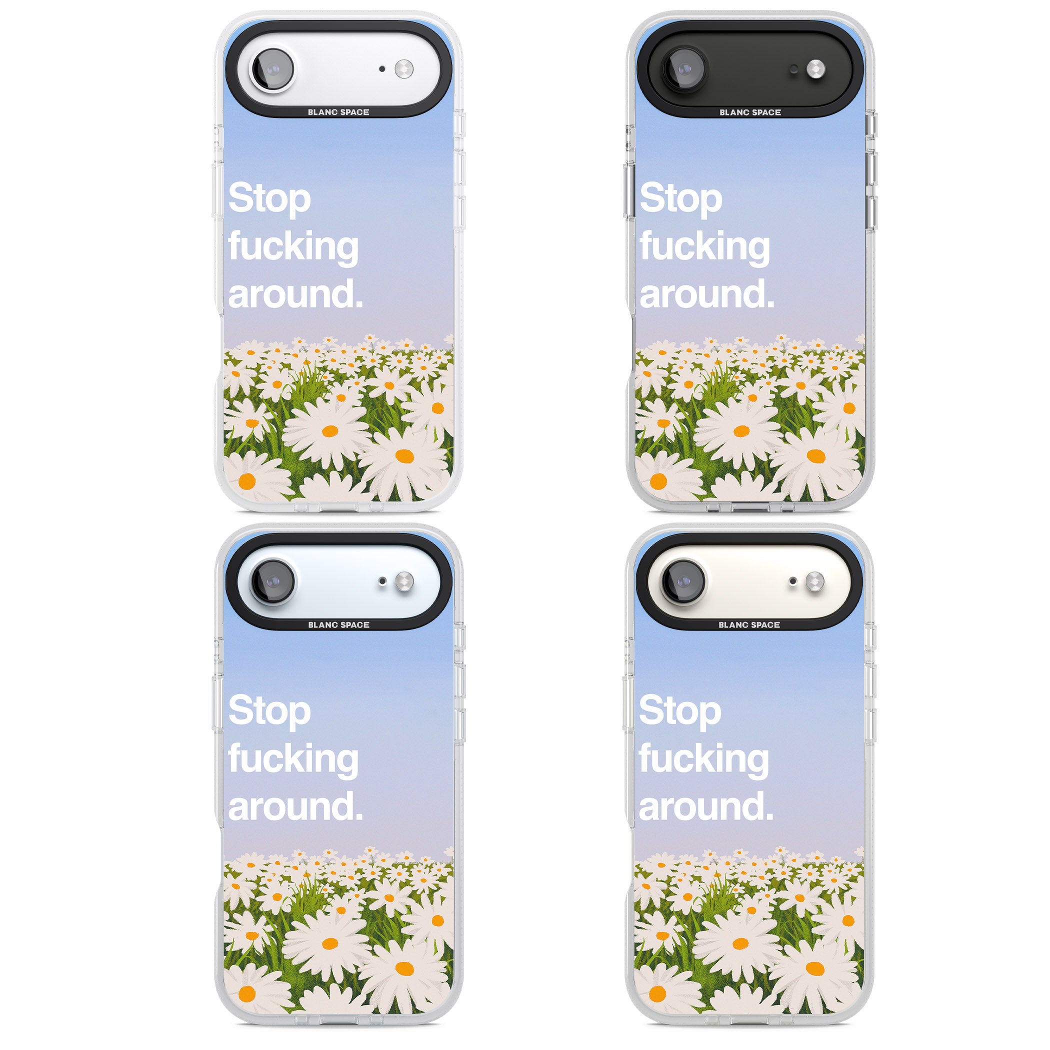 Stop F*Cking Around iPhone 17 Air Impact Air Clear Phone Case APT Impact Protection