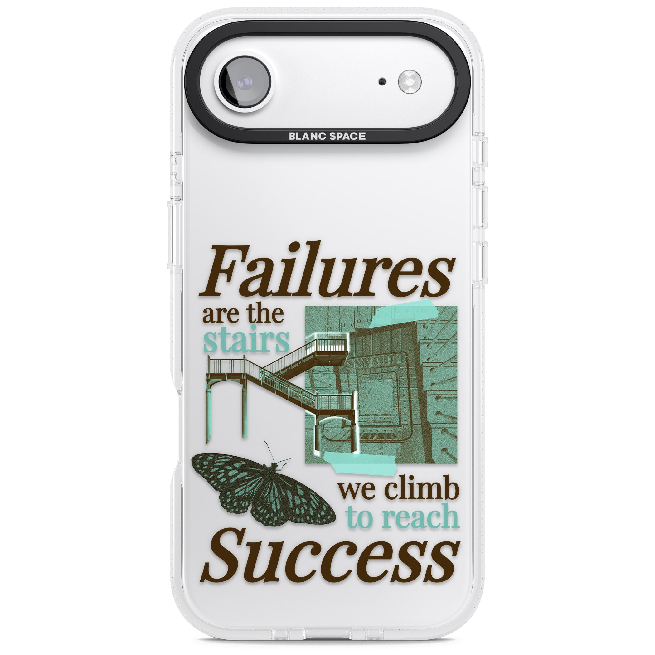 Fail To Succeed iPhone 17 Air Impact Air Clear Phone Case
