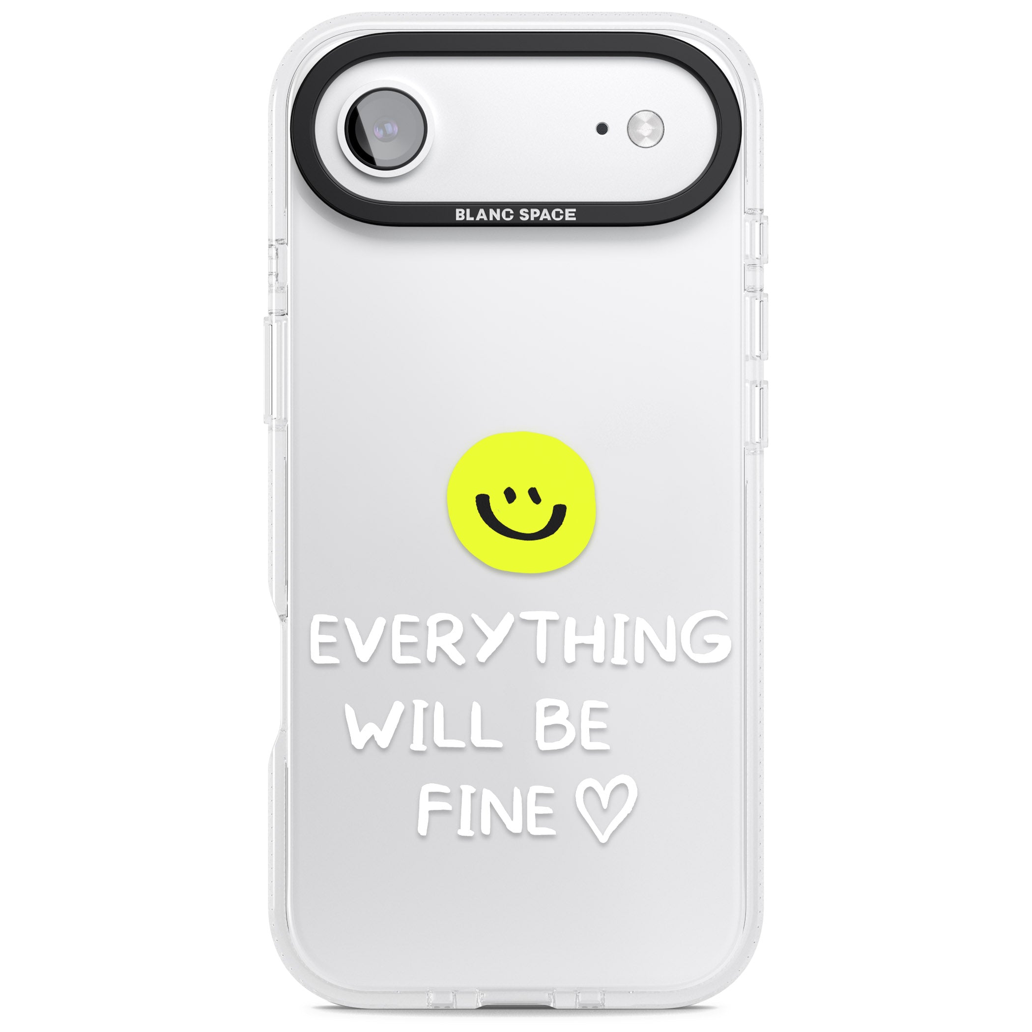 Everything Will Be Fine iPhone 17 Air Impact Air Clear Phone Case