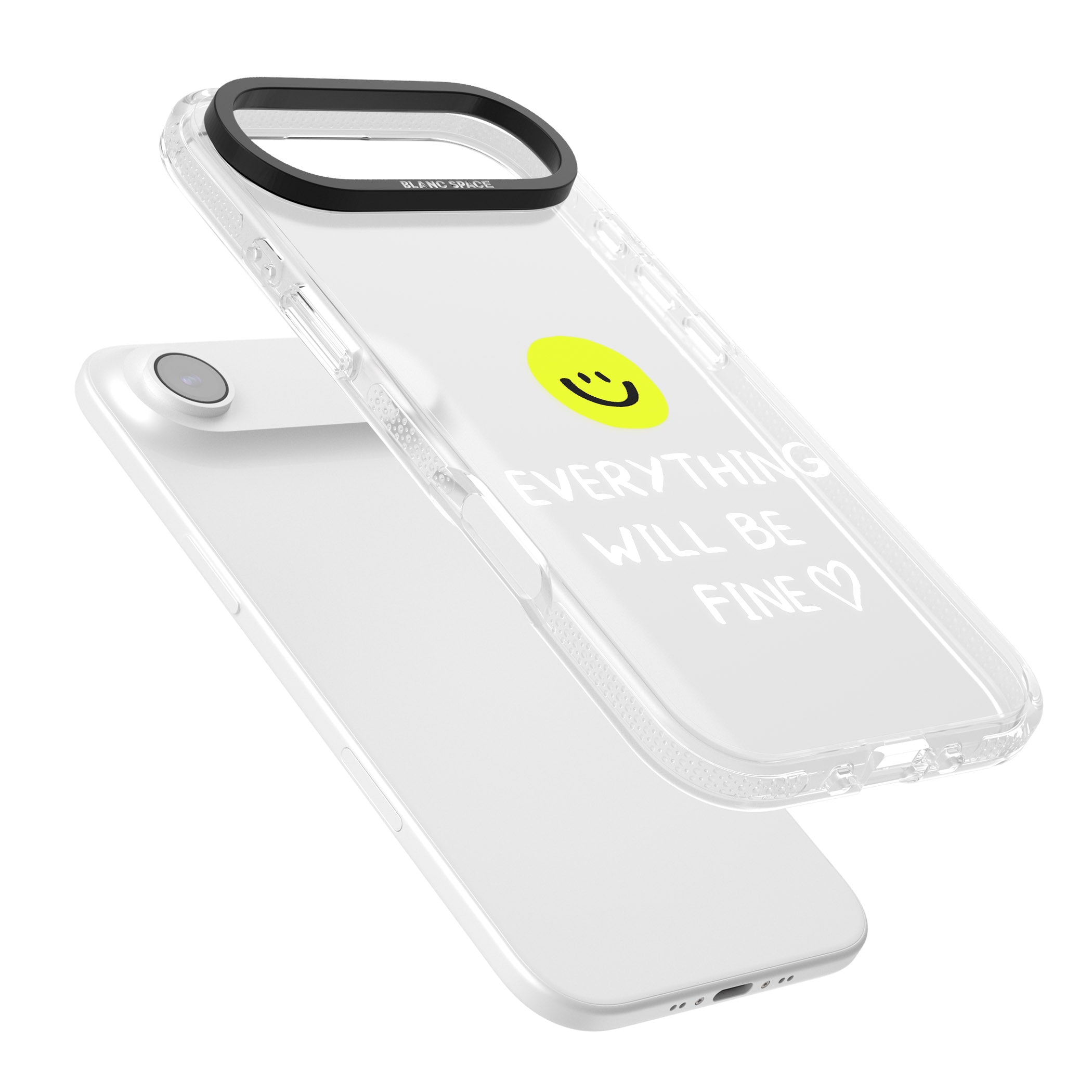 Everything Will Be Fine iPhone 17 Air Impact Air Clear Phone Case Colours