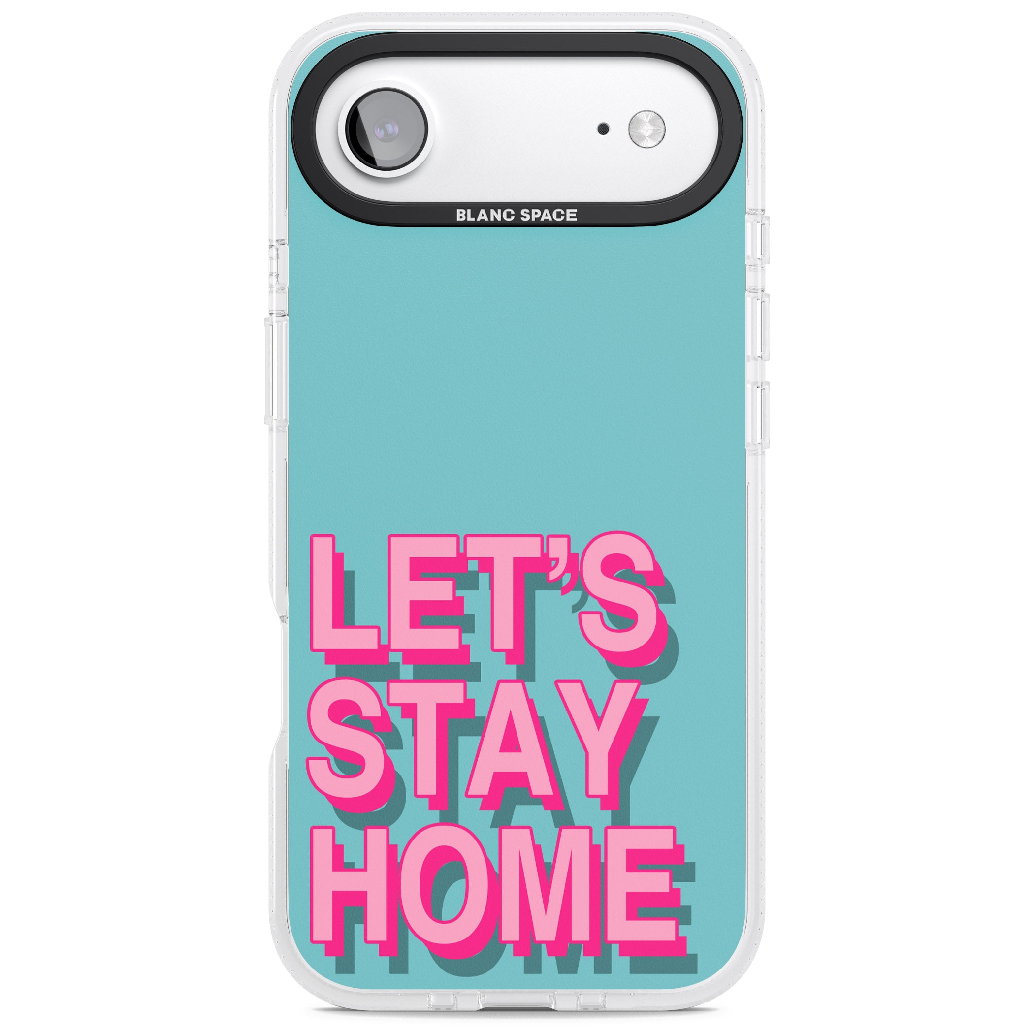 Let'S Stay Home iPhone 17 Air Impact Air Clear Phone Case