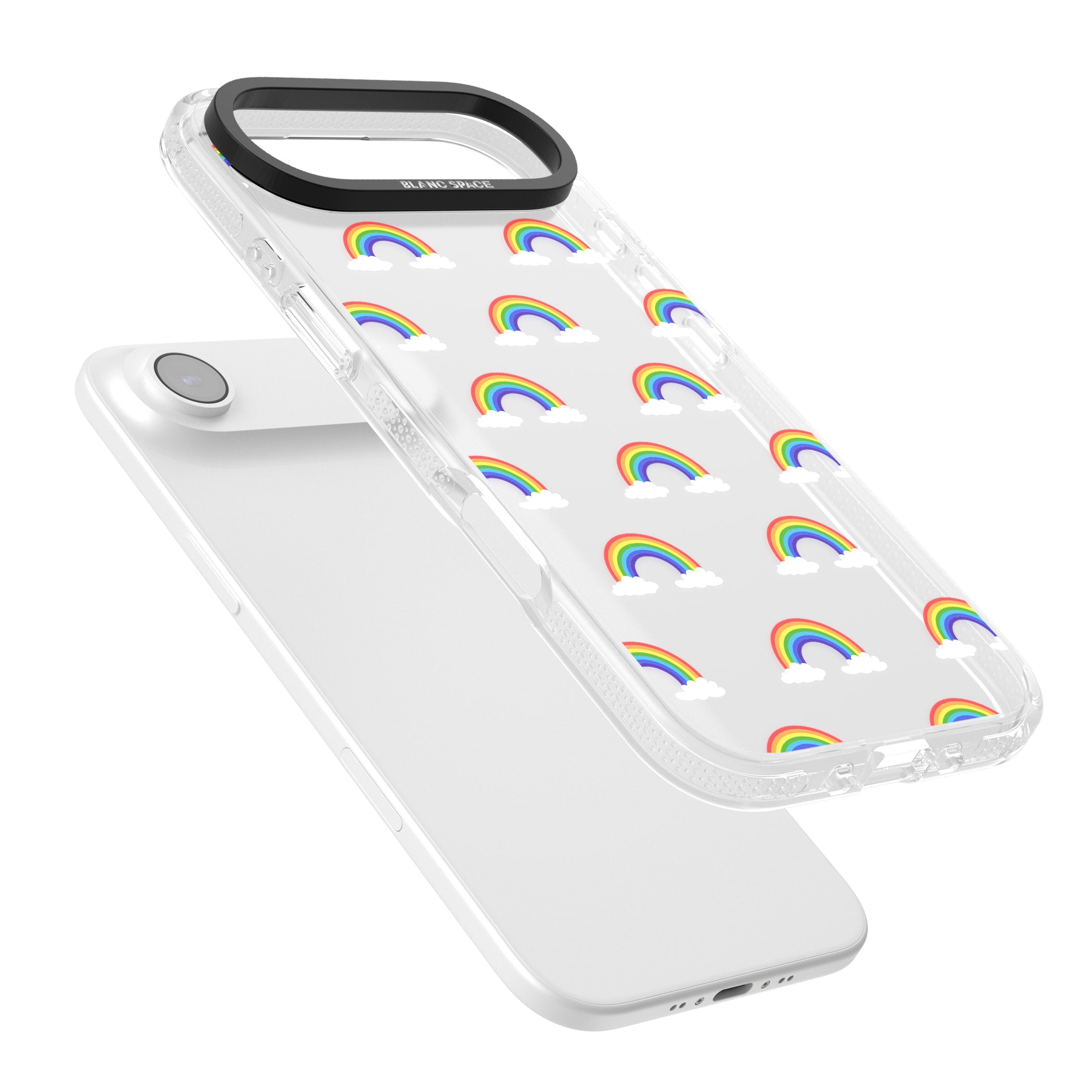 Rainbow Dream iPhone 17 Air Impact Air Clear Phone Case Colours