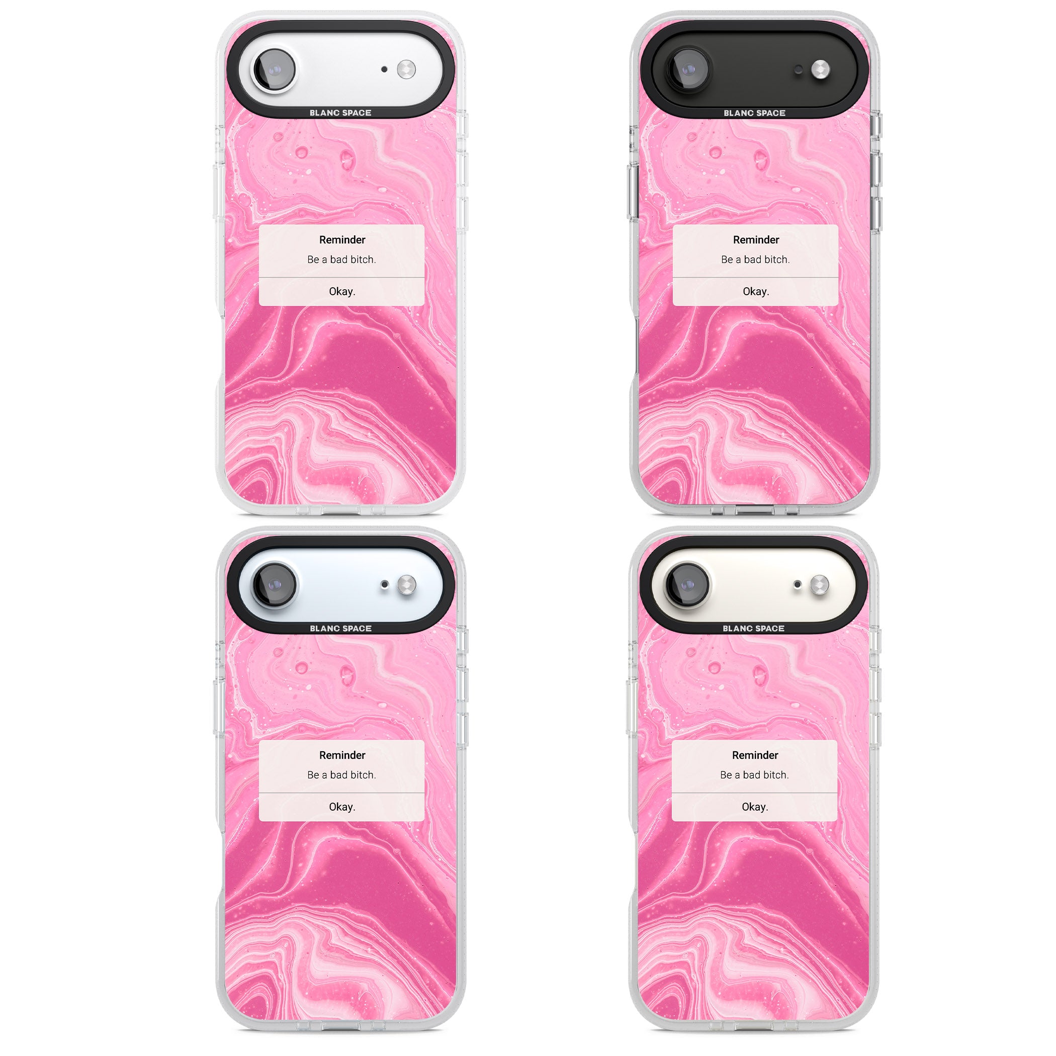 Bad Bitch Reminder iPhone 17 Air Impact Air Clear Phone Case APT Impact Protection
