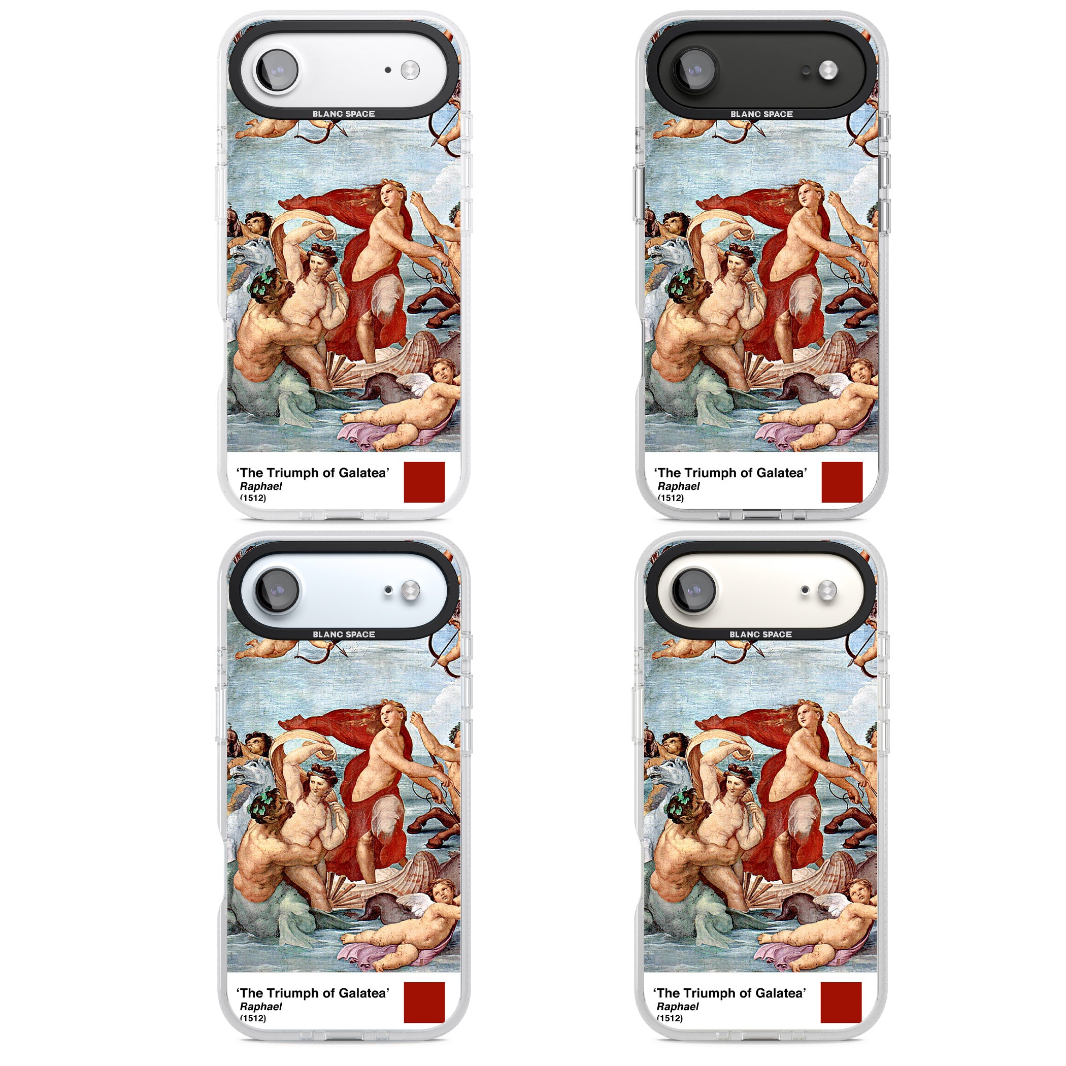 The Triumph Of Galatea iPhone 17 Air Impact Air Clear Phone Case APT Impact Protection