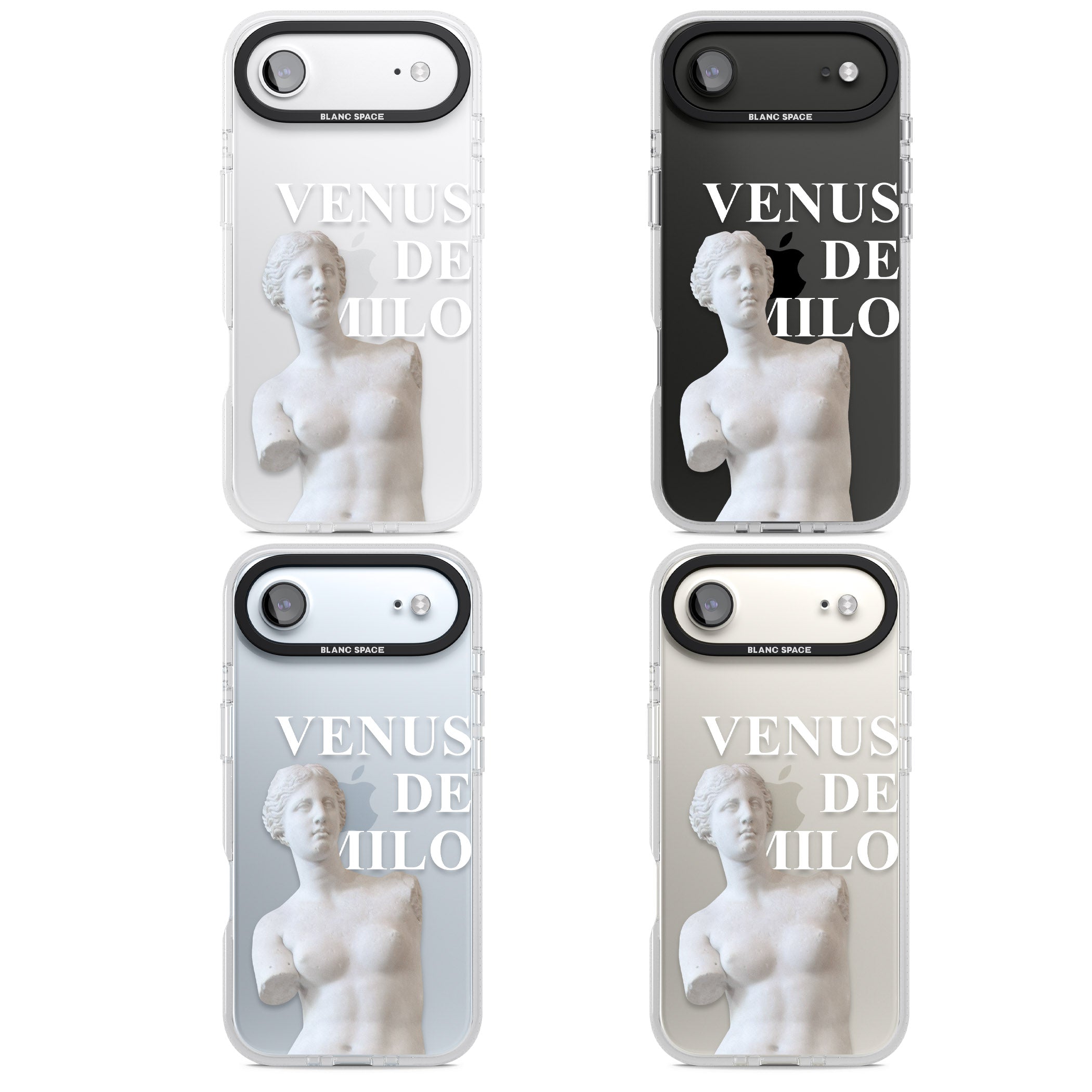 Venus De Milo Cutout iPhone 17 Air Impact Air Clear Phone Case APT Impact Protection