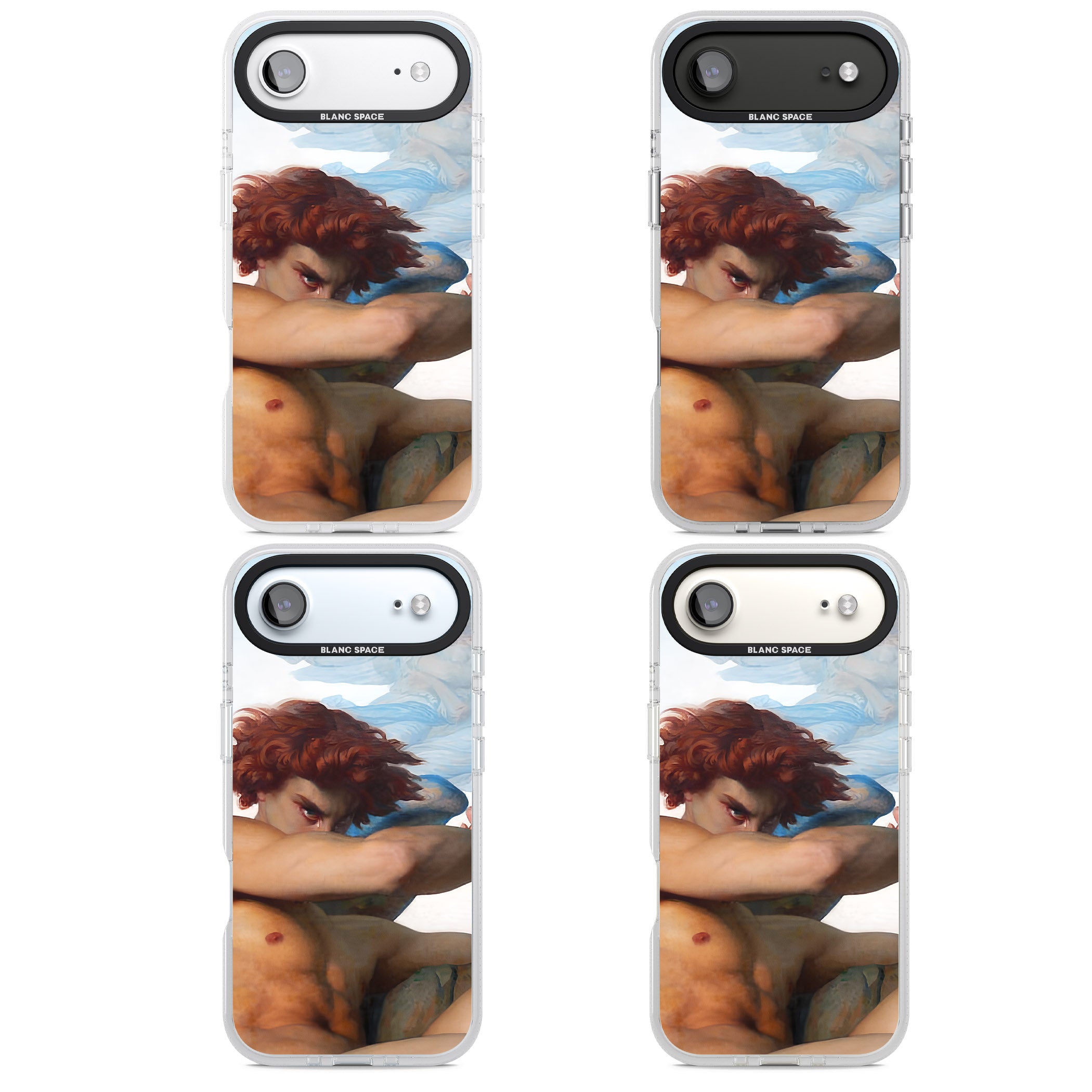 The Fallen Angel iPhone 17 Air Impact Air Clear Phone Case APT Impact Protection