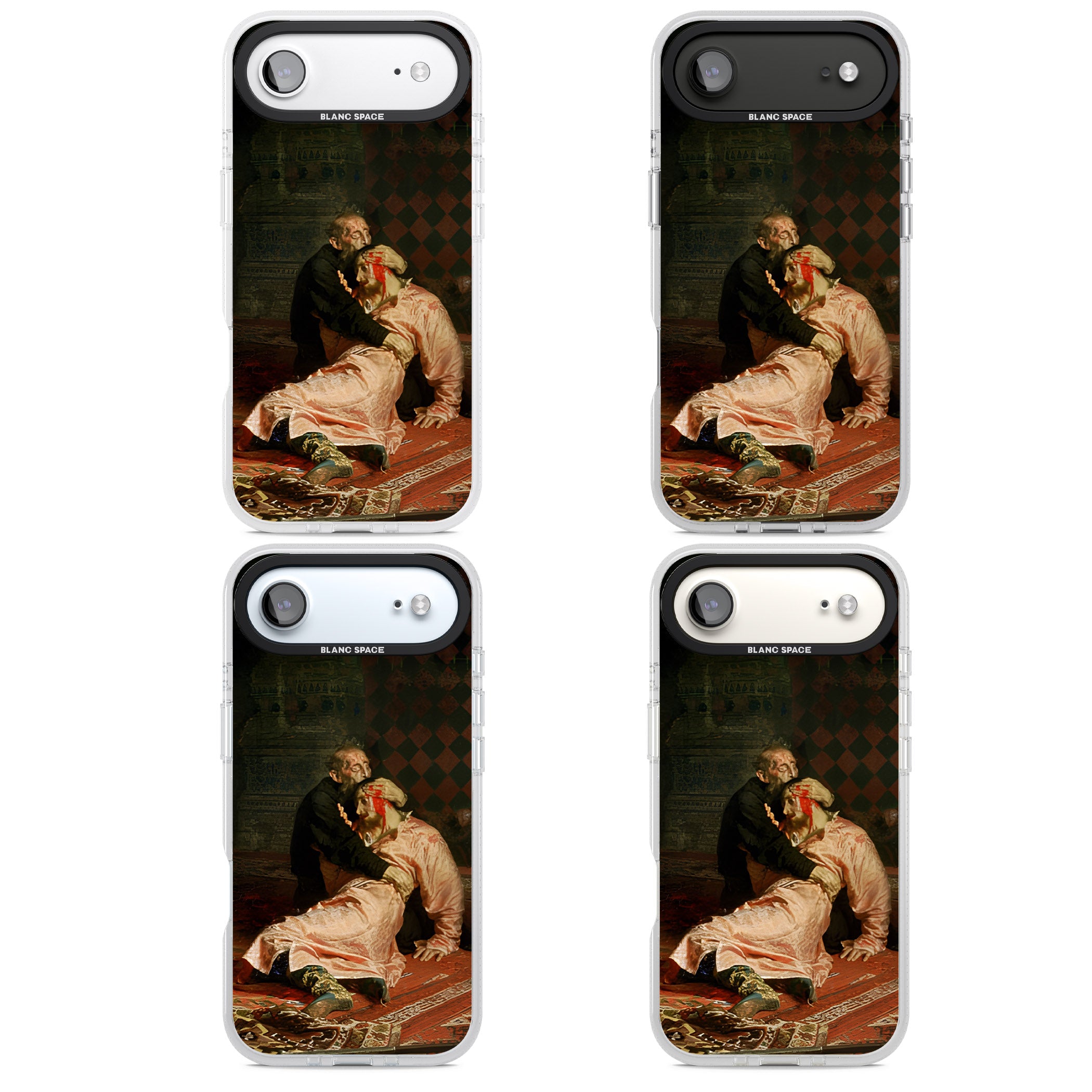 Ivan The Terrible & His Son iPhone 17 Air Impact Air Clear Phone Case APT Impact Protection