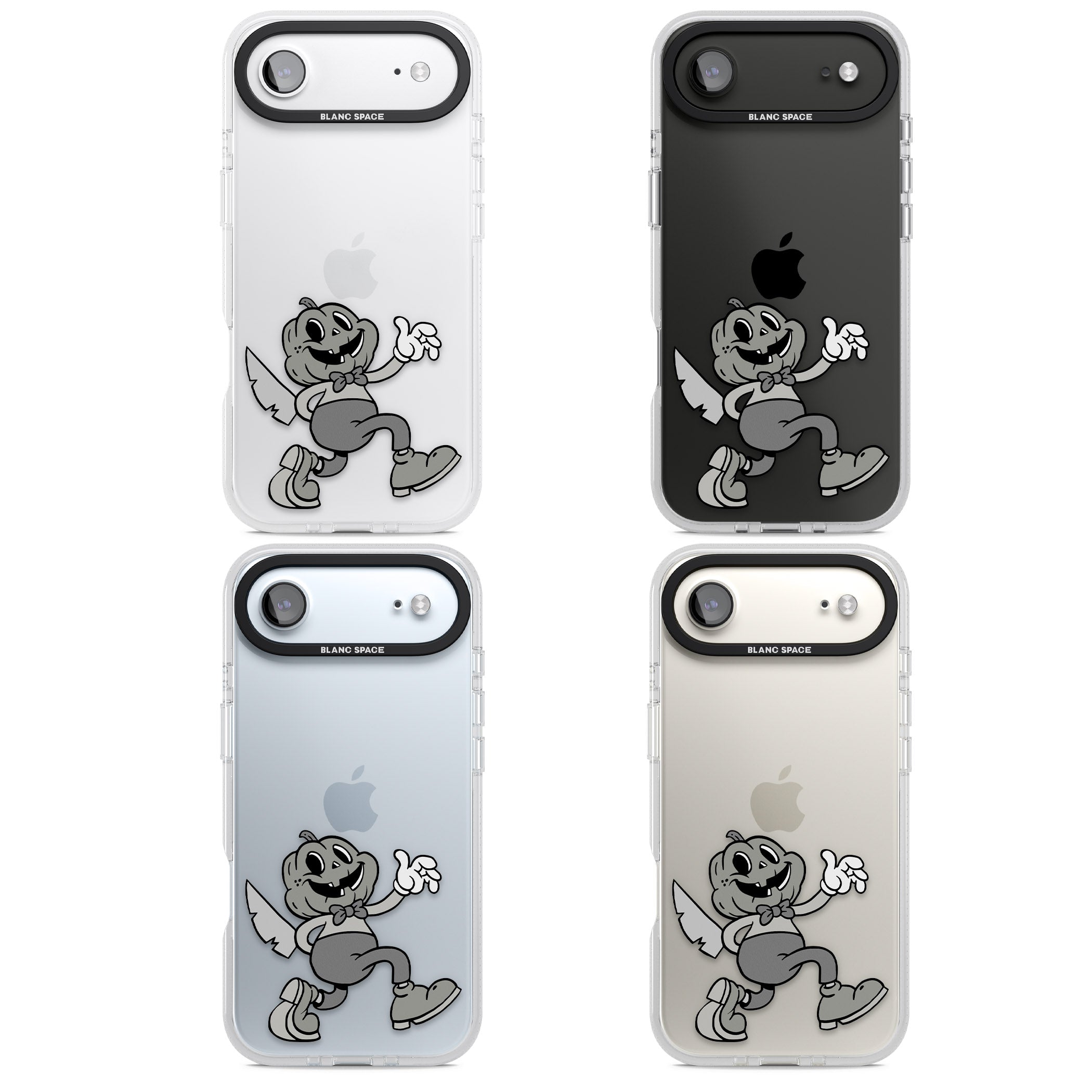 Jack O' Slasher iPhone 17 Air Impact Air Clear Phone Case APT Impact Protection