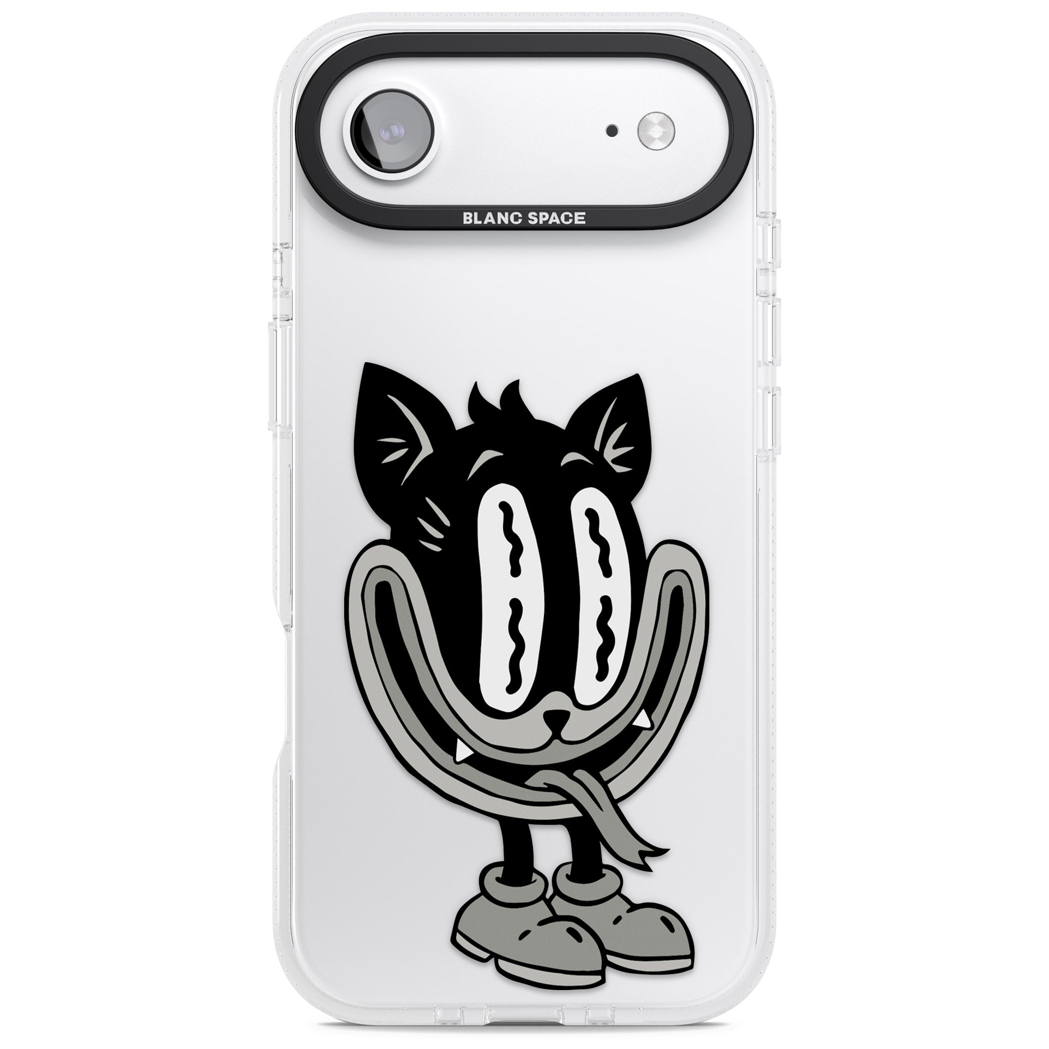 Faded Feline iPhone 17 Air Impact Air Clear Phone Case
