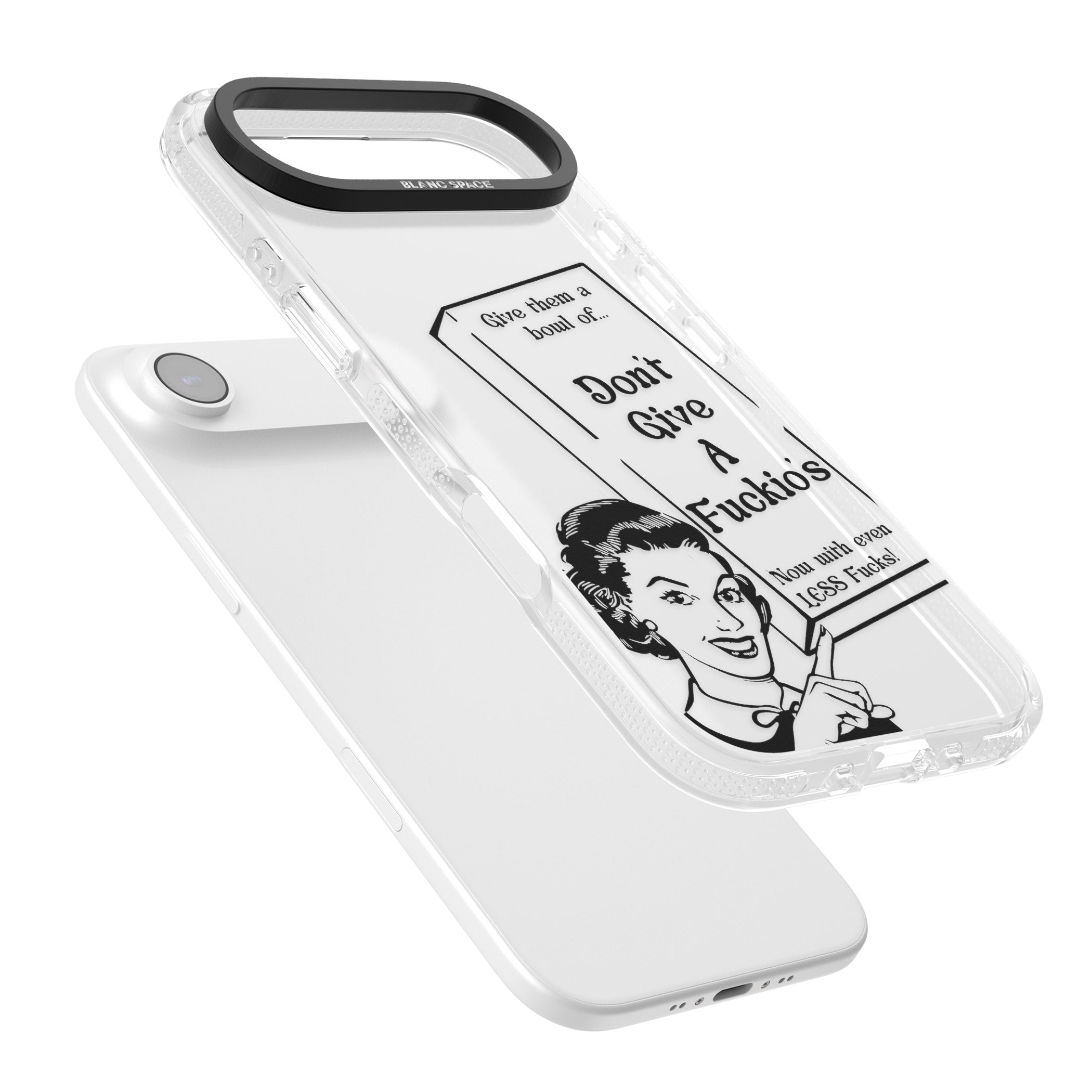 Dont Give A F Ckios Cereal iPhone 17 Air Impact Air Clear Phone Case Colours