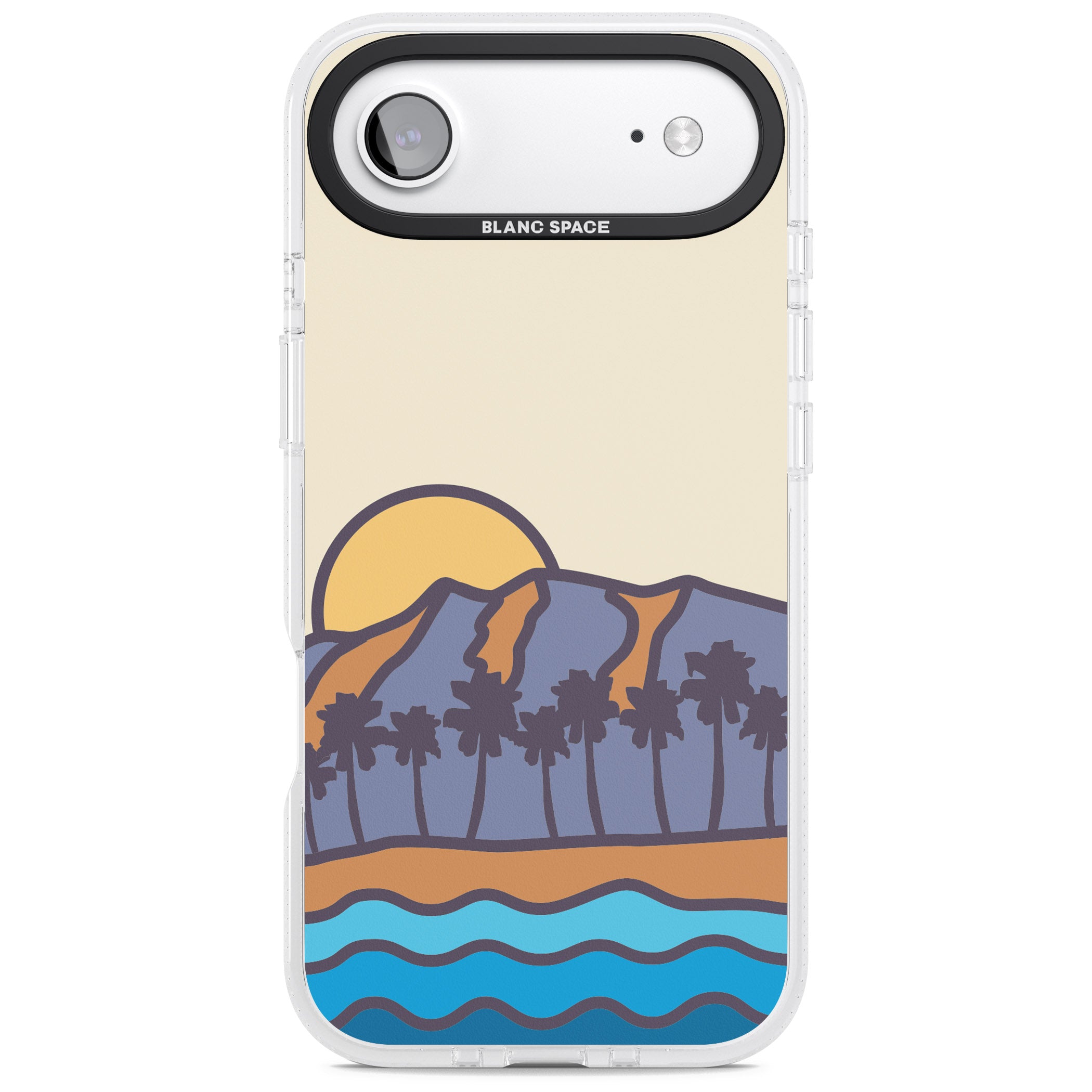 South Sunset iPhone 17 Air Impact Air Clear Phone Case