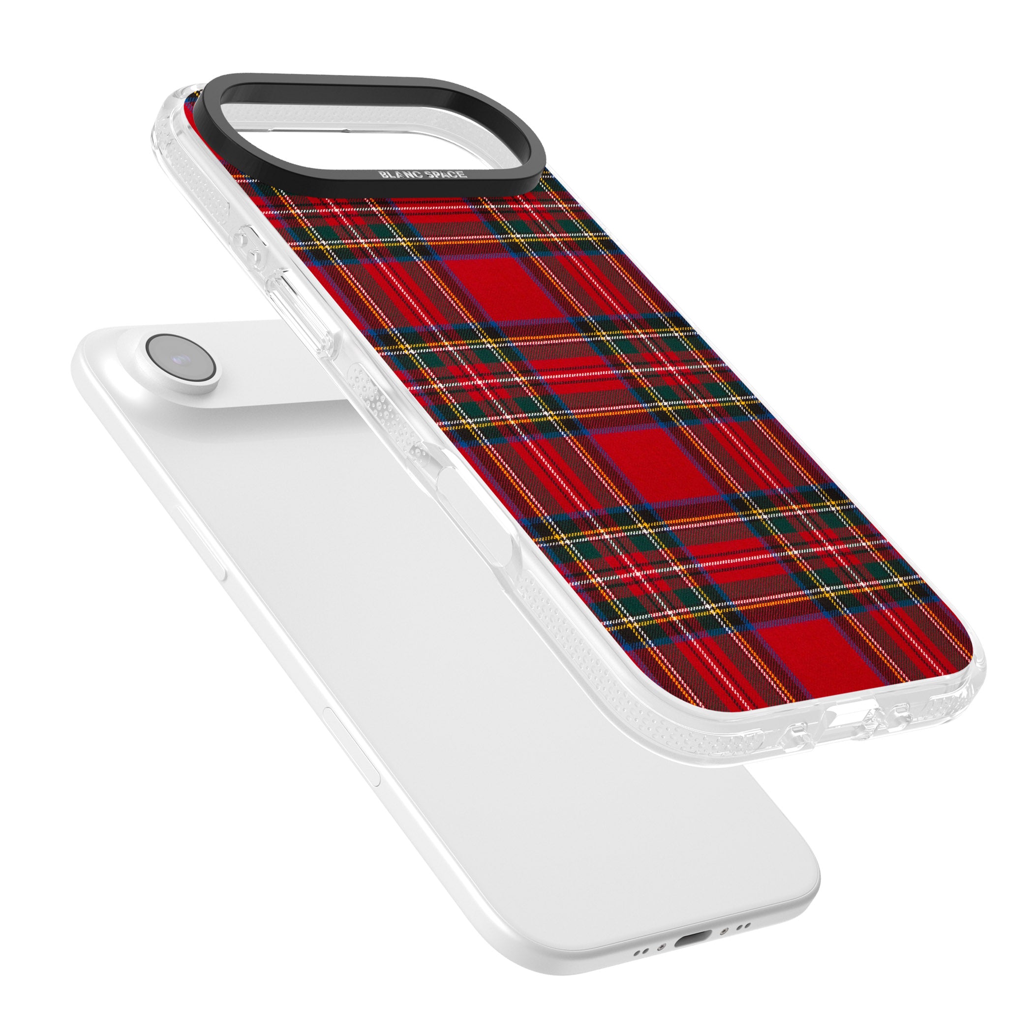 Royal Stewart Tartan iPhone 17 Air Impact Air Clear Phone Case Colours