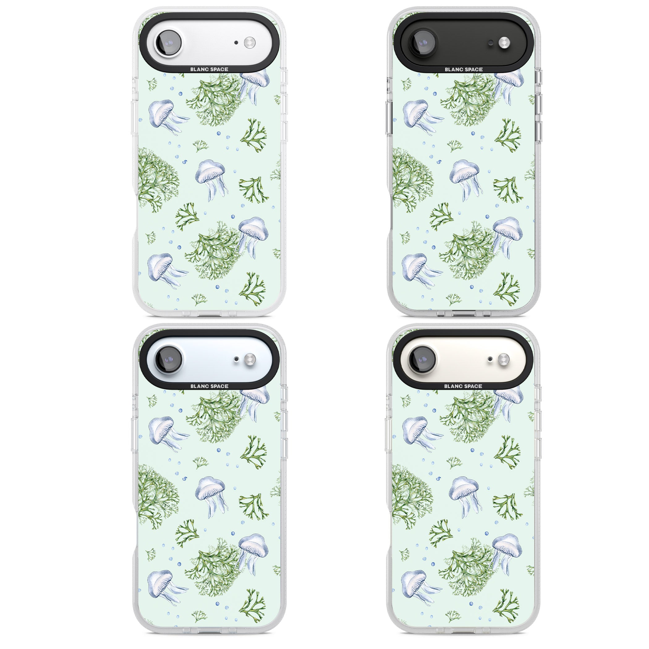 Jellyfish & Seaweed iPhone 17 Air Impact Air Clear Phone Case APT Impact Protection