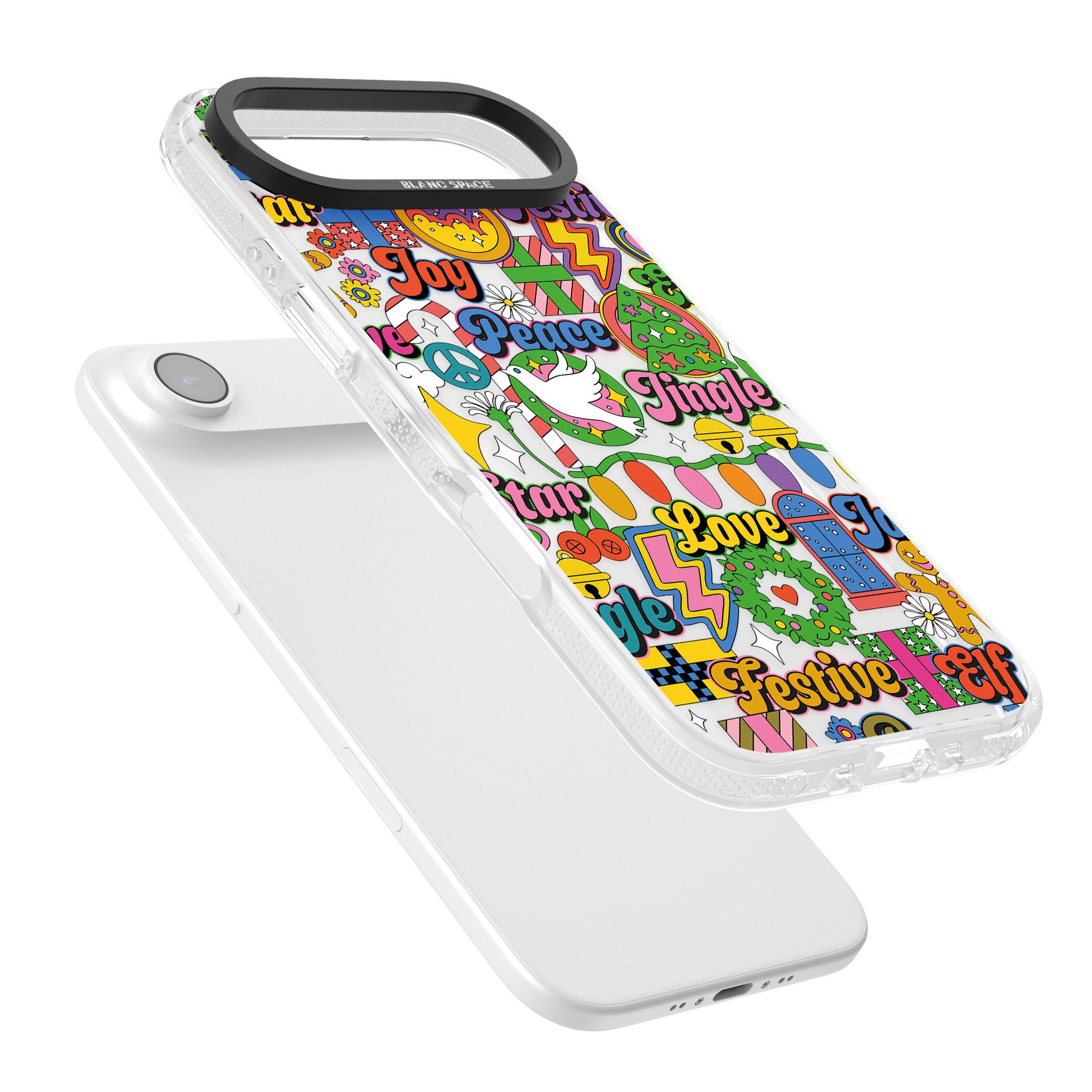 Peace & Festivities iPhone 17 Air Impact Air Clear Phone Case Colours