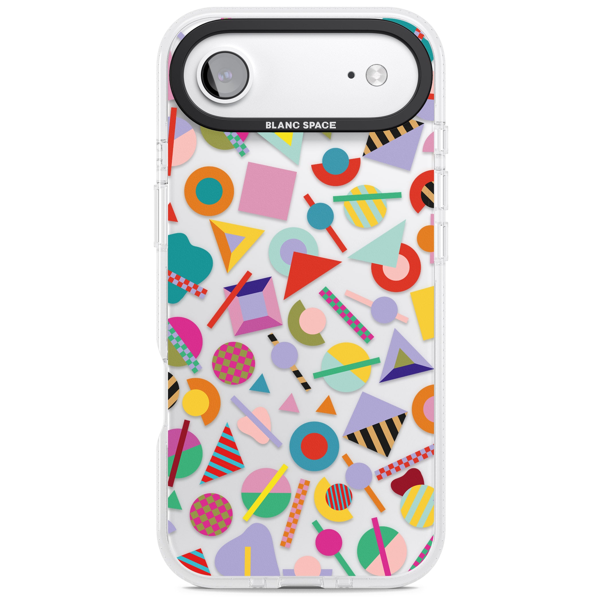 Retro Carnival Shapes iPhone 17 Air Impact Air Clear Phone Case