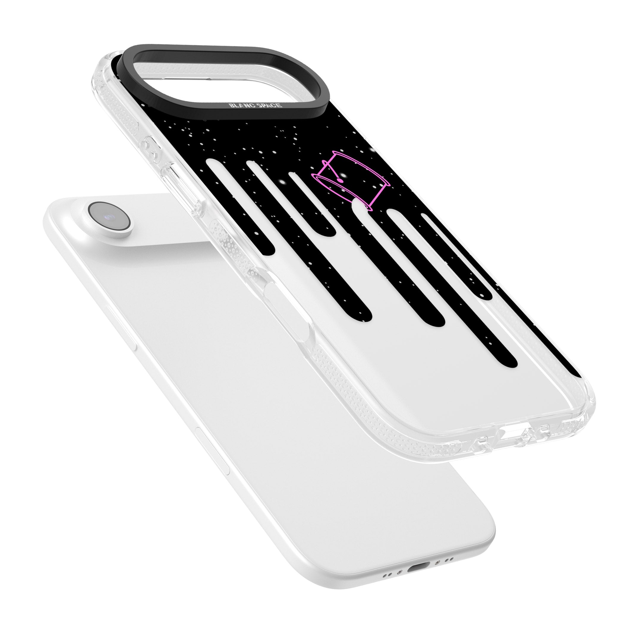 Cosmic Drip iPhone 17 Air Impact Air Clear Phone Case Colours