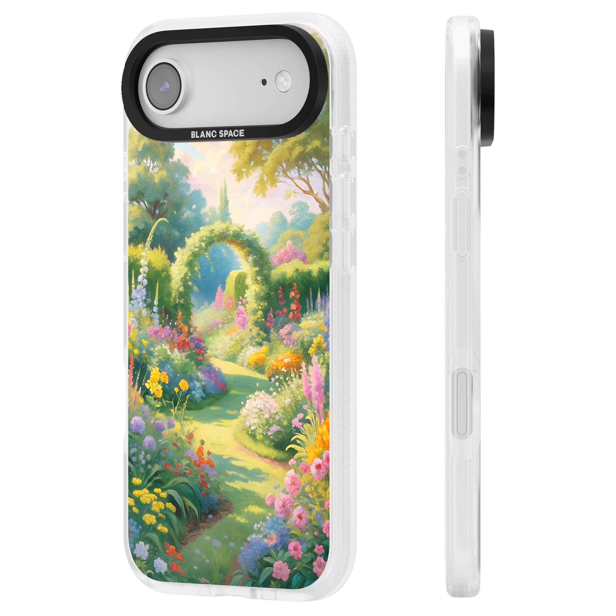 The Painter's Garden floral iPhone case | Clear Case Impact Air case for iPhone Air