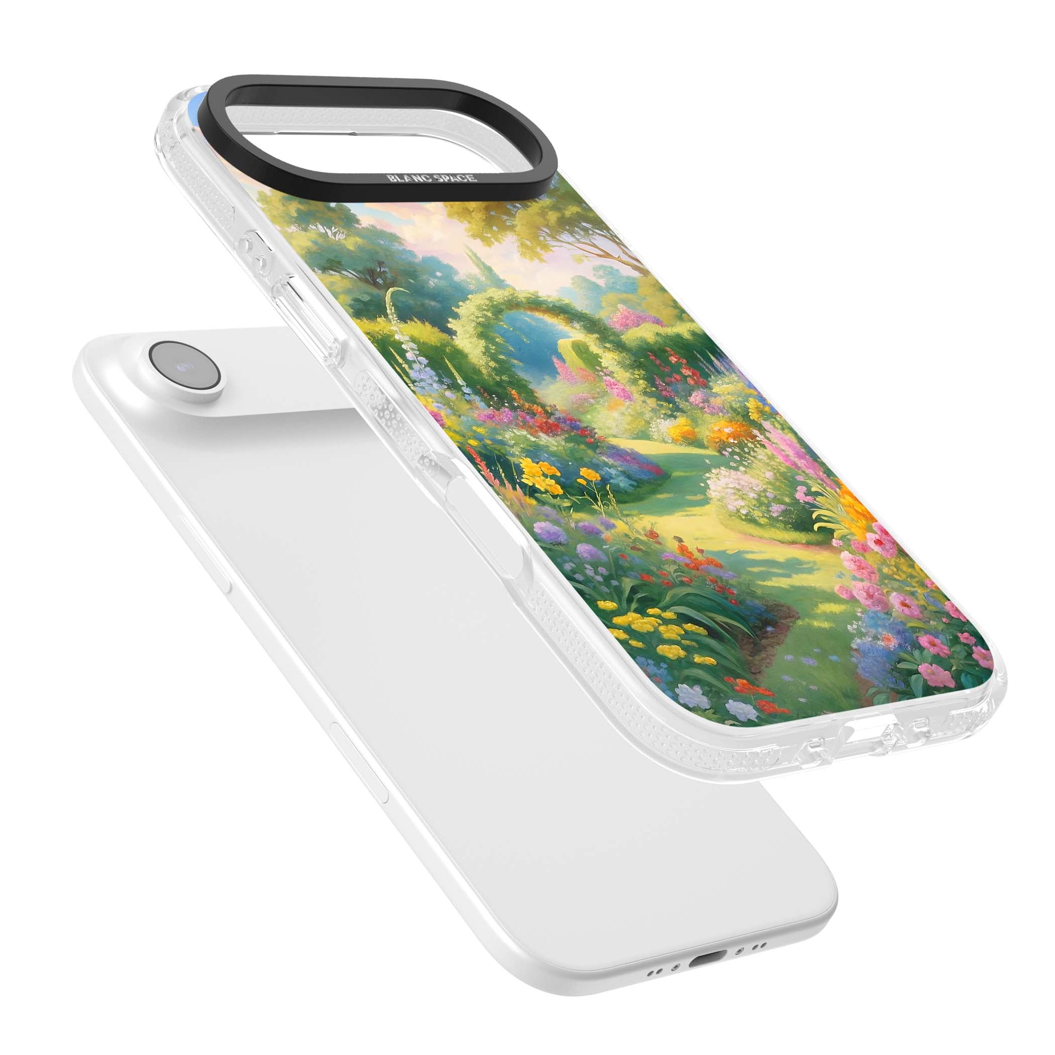 The Painter's Garden floral iPhone case | Clear Case Impact Air case for iPhone Air