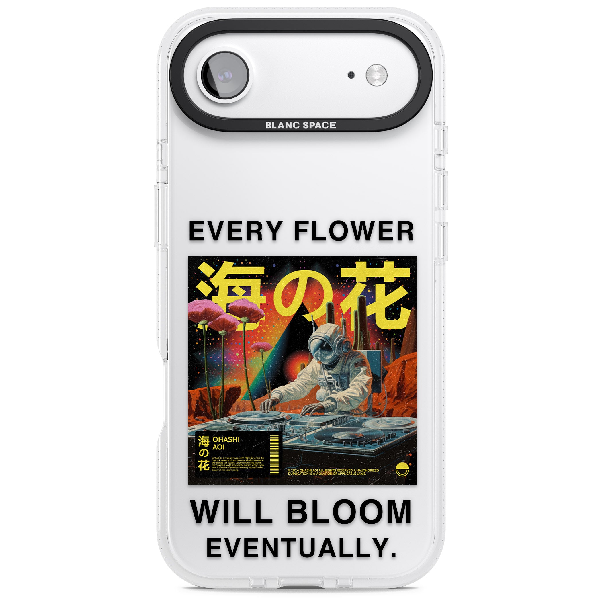 Every Flower Will Bloom Eventually iPhone 17 Air Impact Air Clear Phone Case