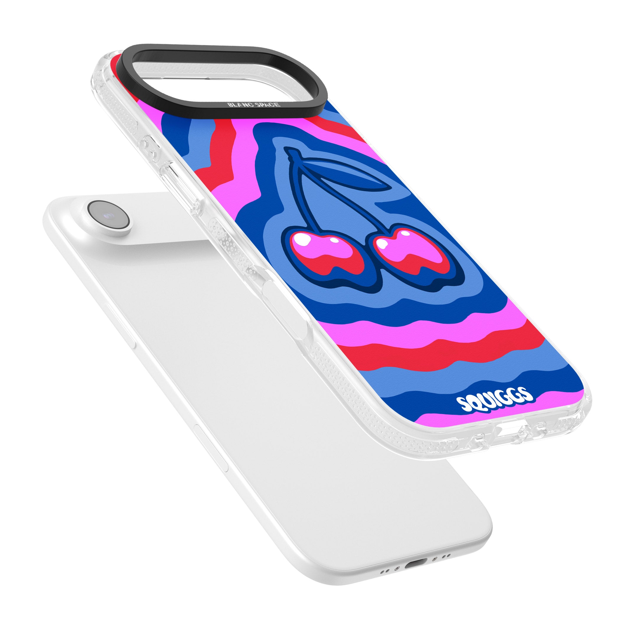 Cherry Rainbow iPhone 17 Air Impact Air Clear Phone Case Colours