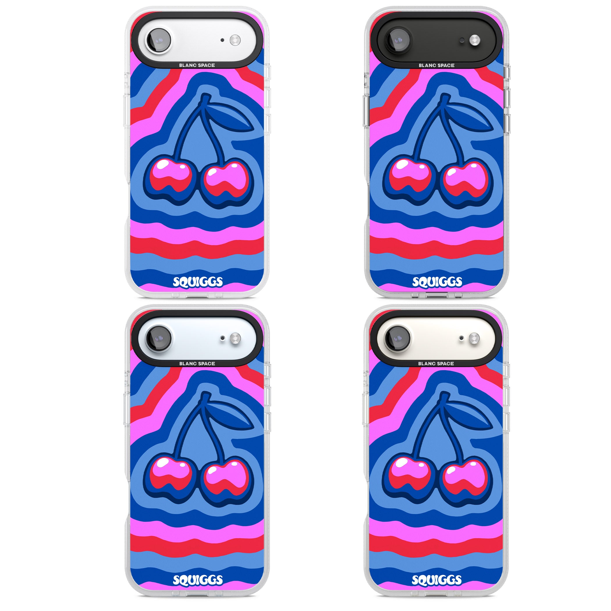 Cherry Rainbow iPhone 17 Air Impact Air Clear Phone Case APT Impact Protection