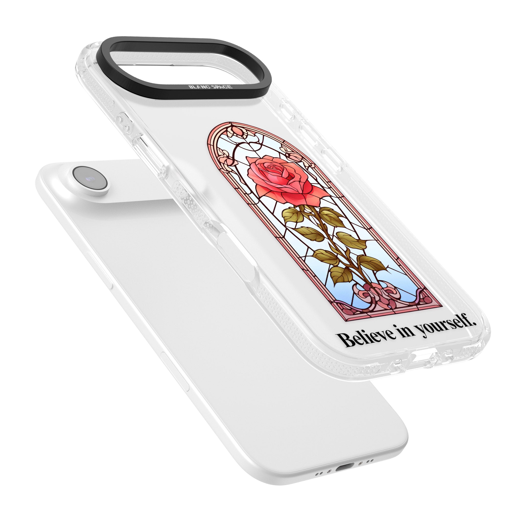 Believe In Yourself iPhone 17 Air Impact Air Clear Phone Case Colours