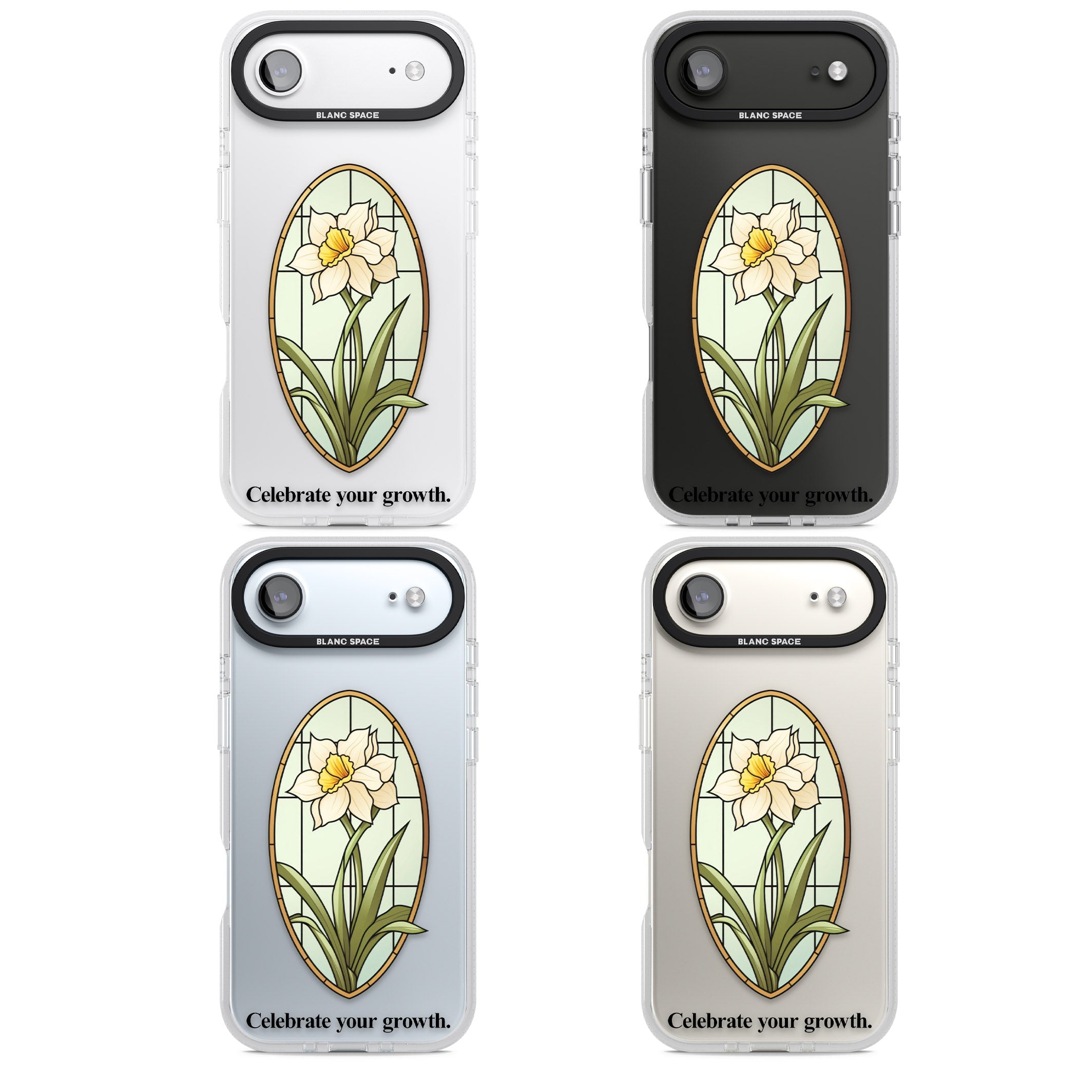 Celebrate Your Growth iPhone 17 Air Impact Air Clear Phone Case APT Impact Protection