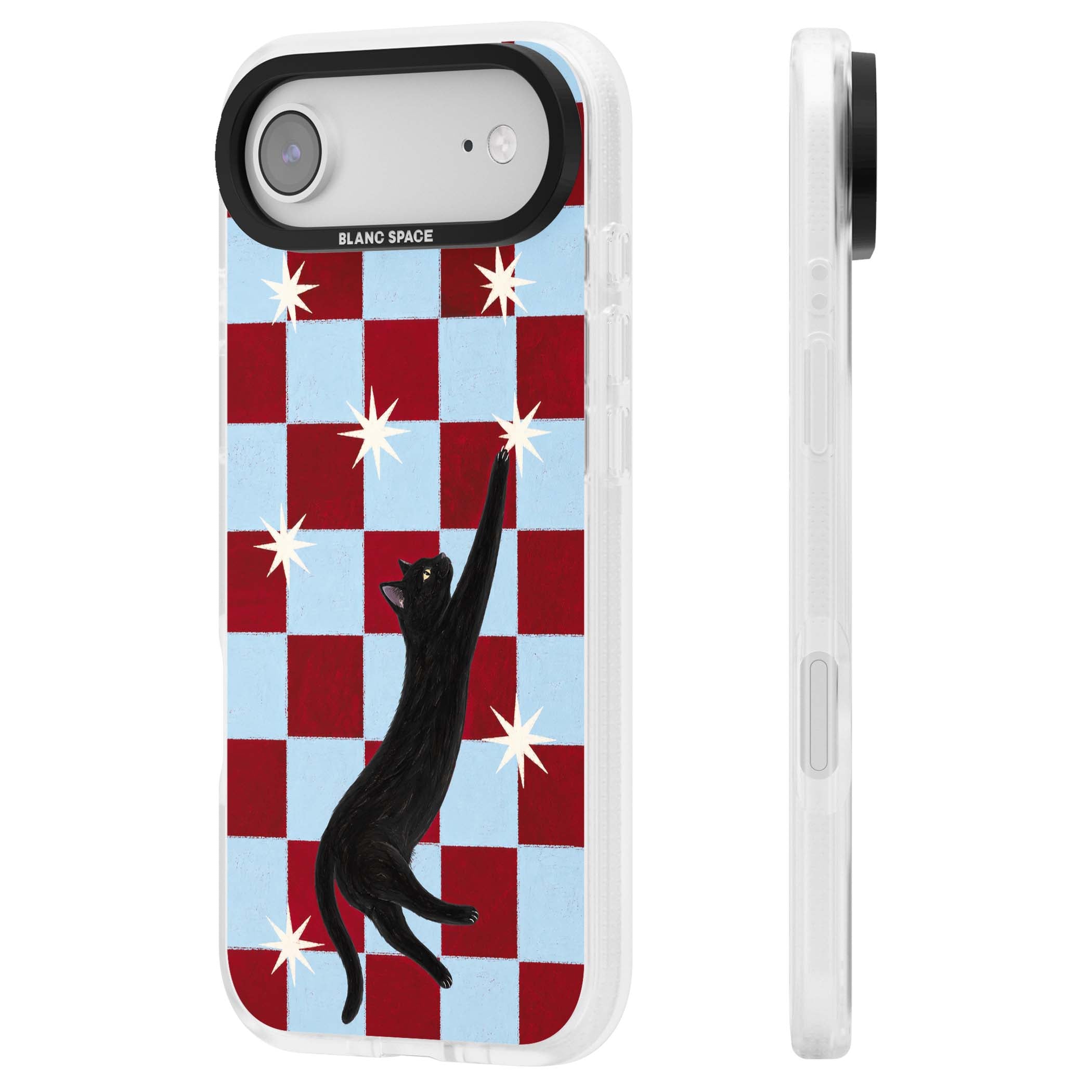 Starlit Kitty animals iPhone case | Clear Case Impact Air case for iPhone Air