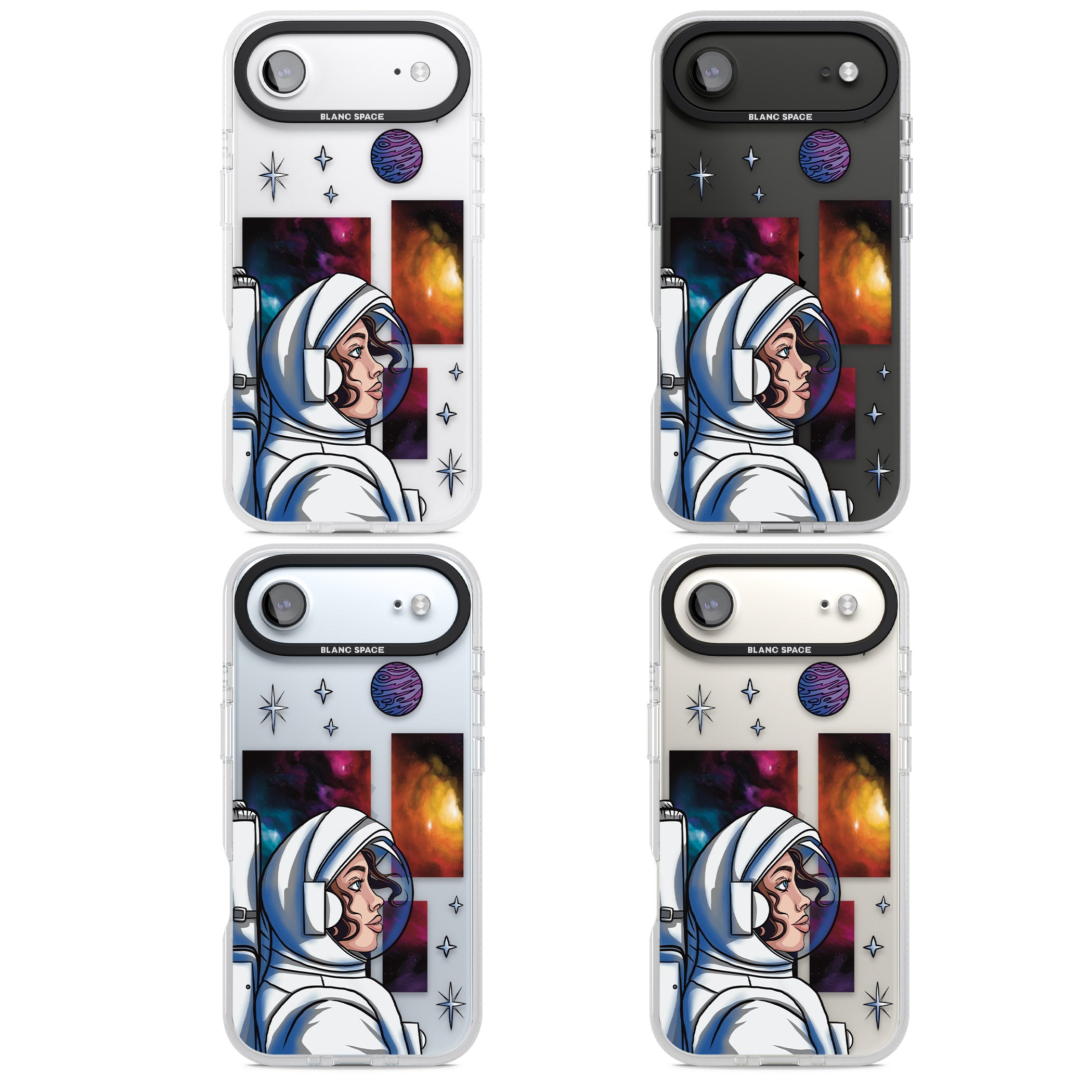 Cosmic Ambition iPhone 17 Air Impact Air Clear Phone Case APT Impact Protection
