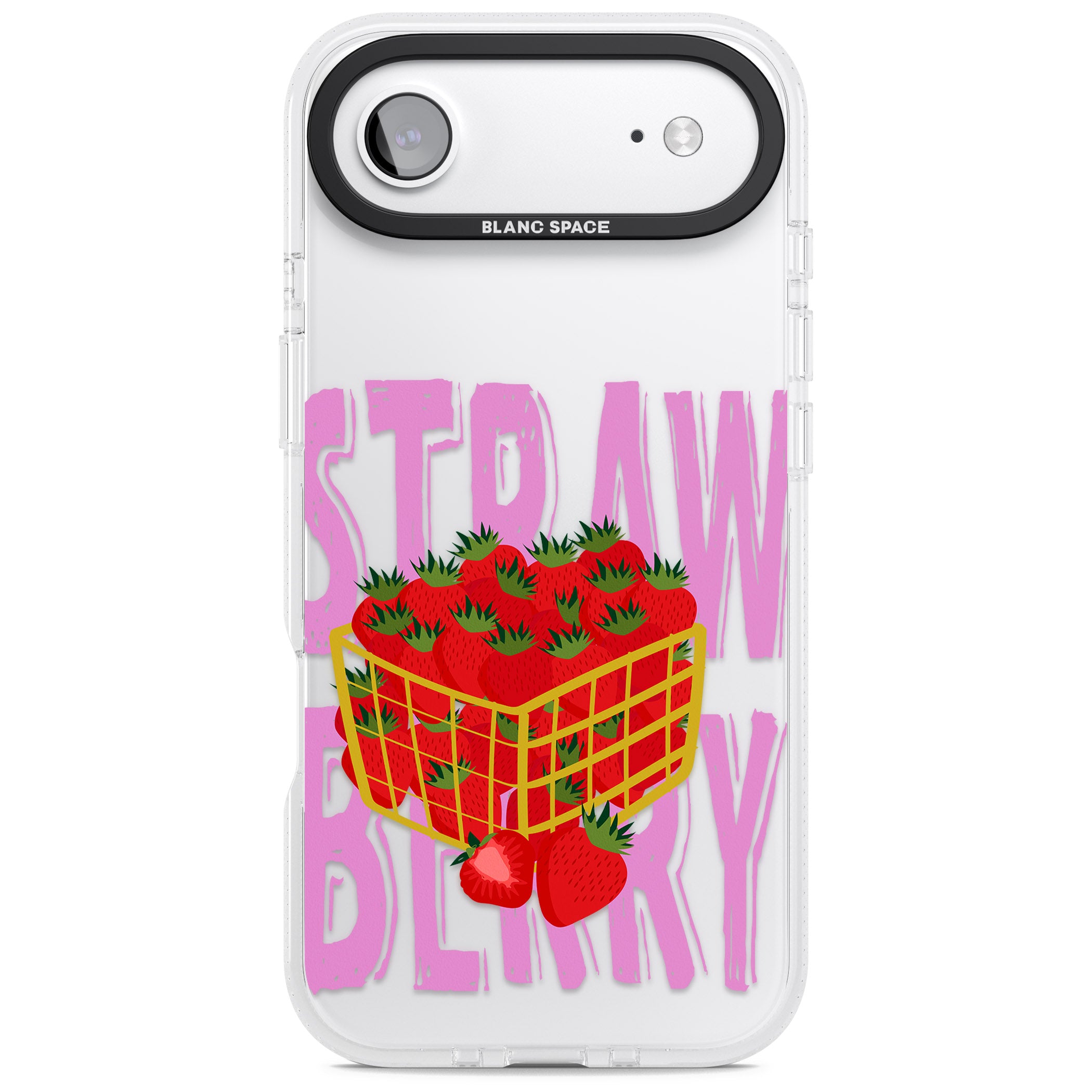 Strawberry Basket iPhone 17 Air Impact Air Clear Phone Case