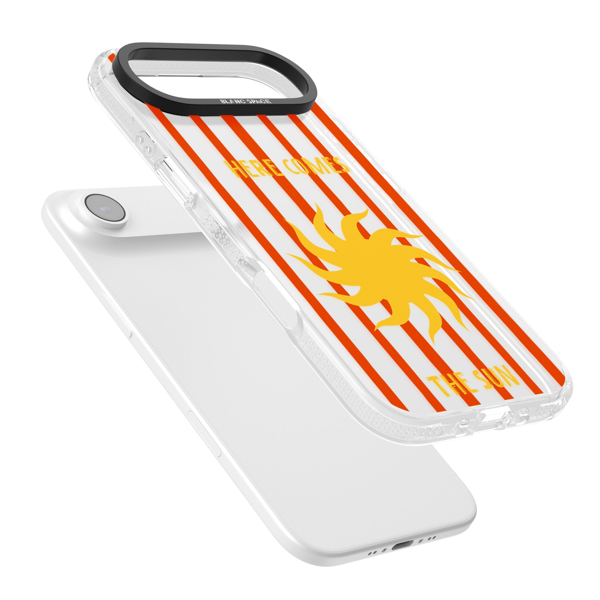 Here Comes The Sun iPhone 17 Air Impact Air Clear Phone Case Colours