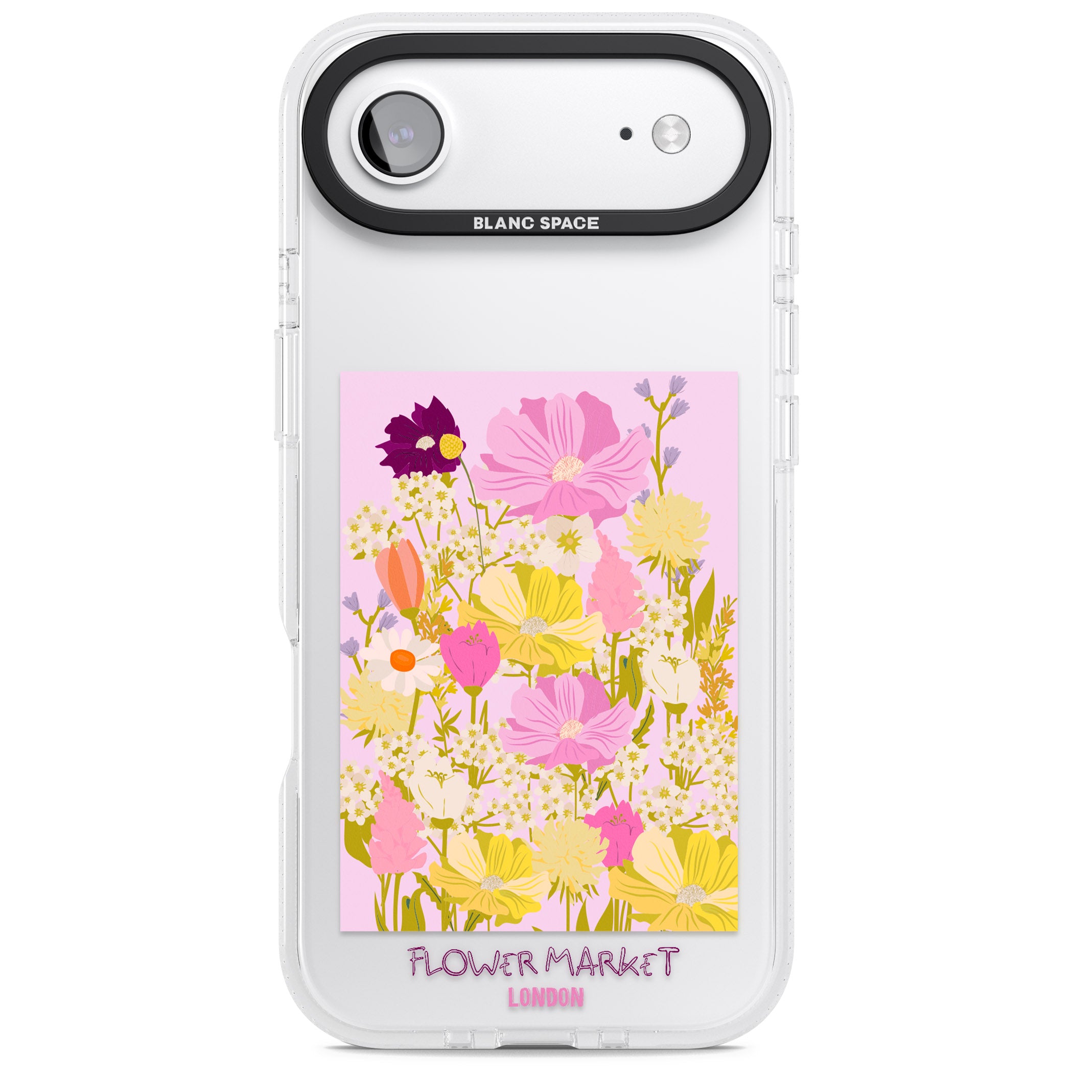 Flower Market iPhone 17 Air Impact Air Clear Phone Case