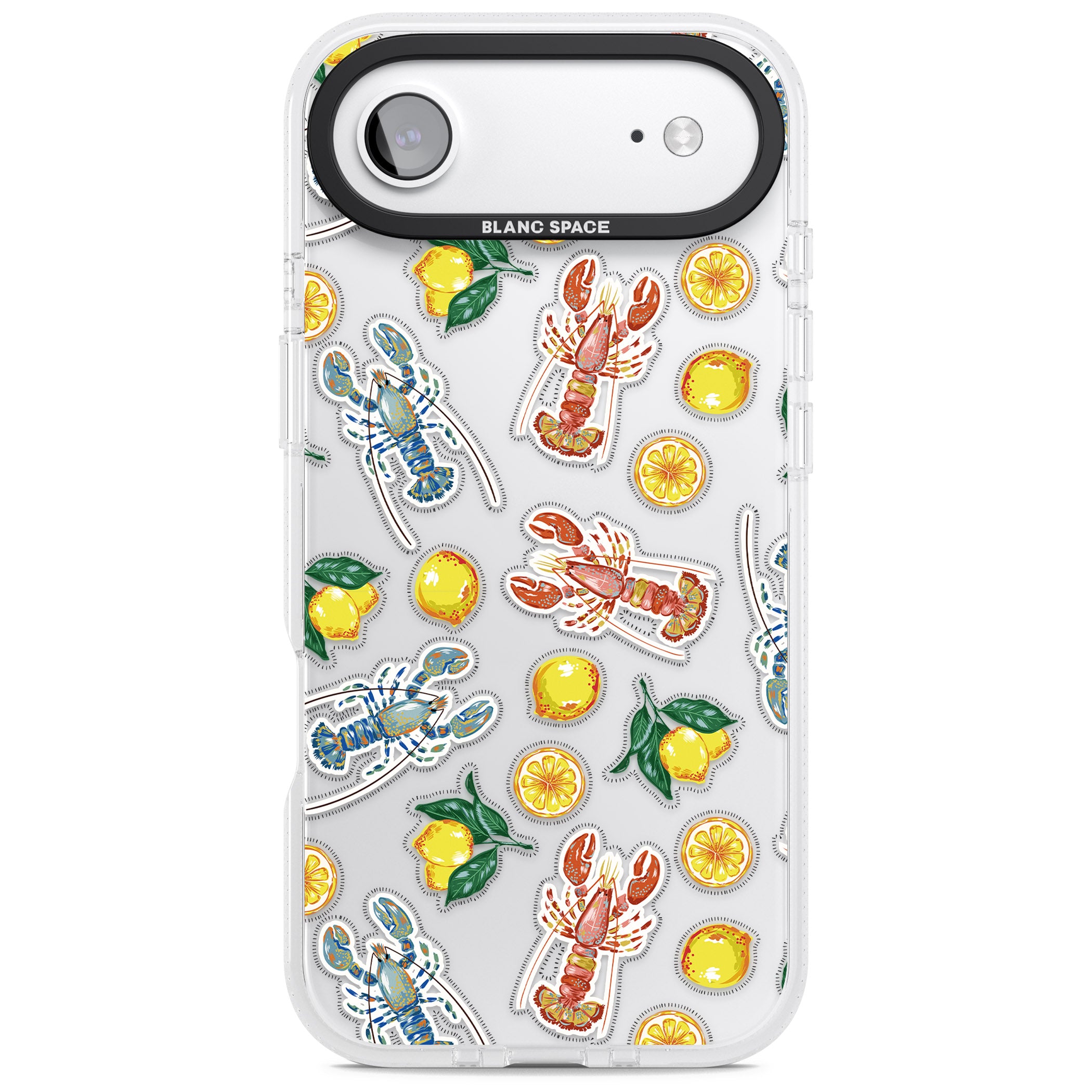Lemons & Lobsters iPhone 17 Air Impact Air Clear Phone Case