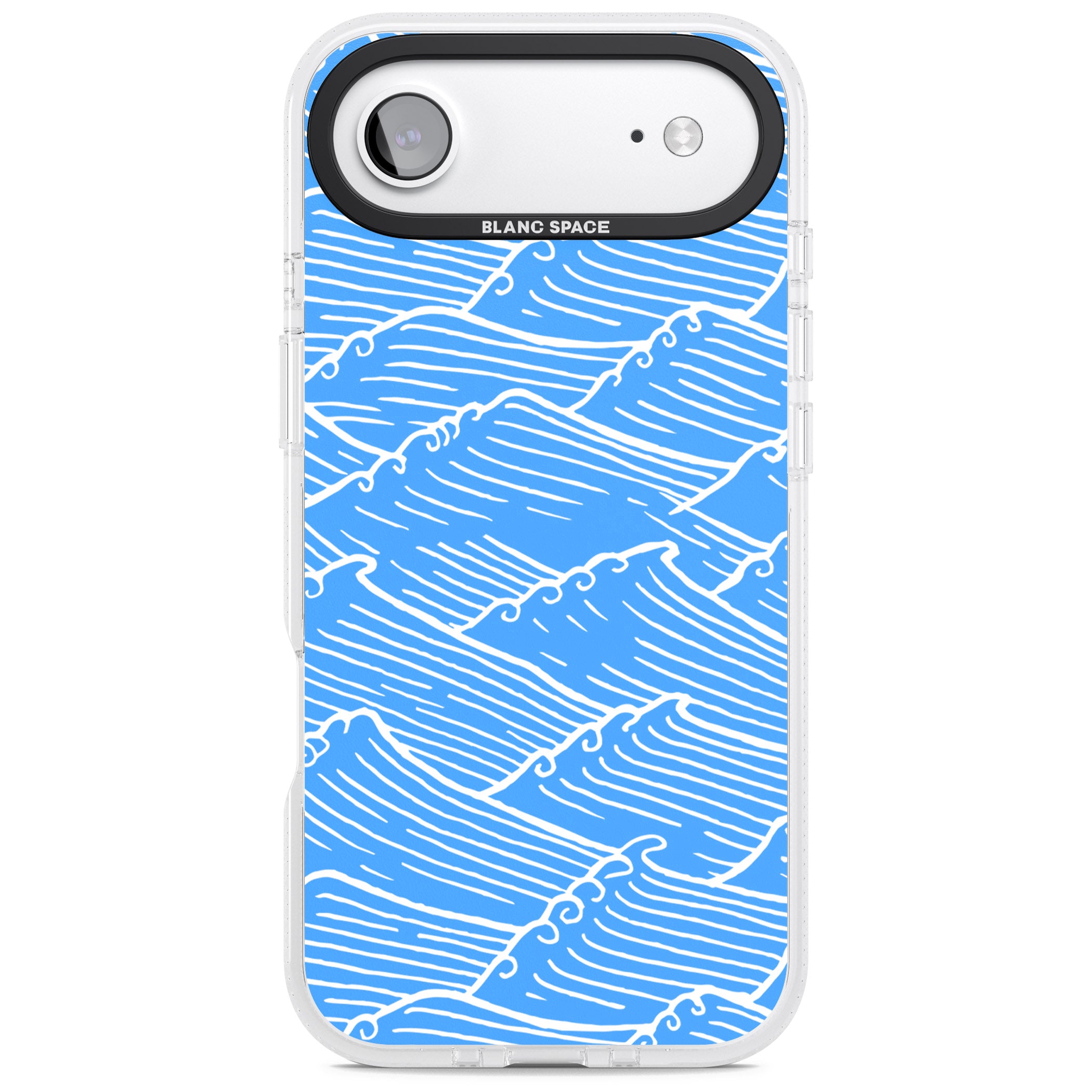 Waves Pattern iPhone 17 Air Impact Air Clear Phone Case