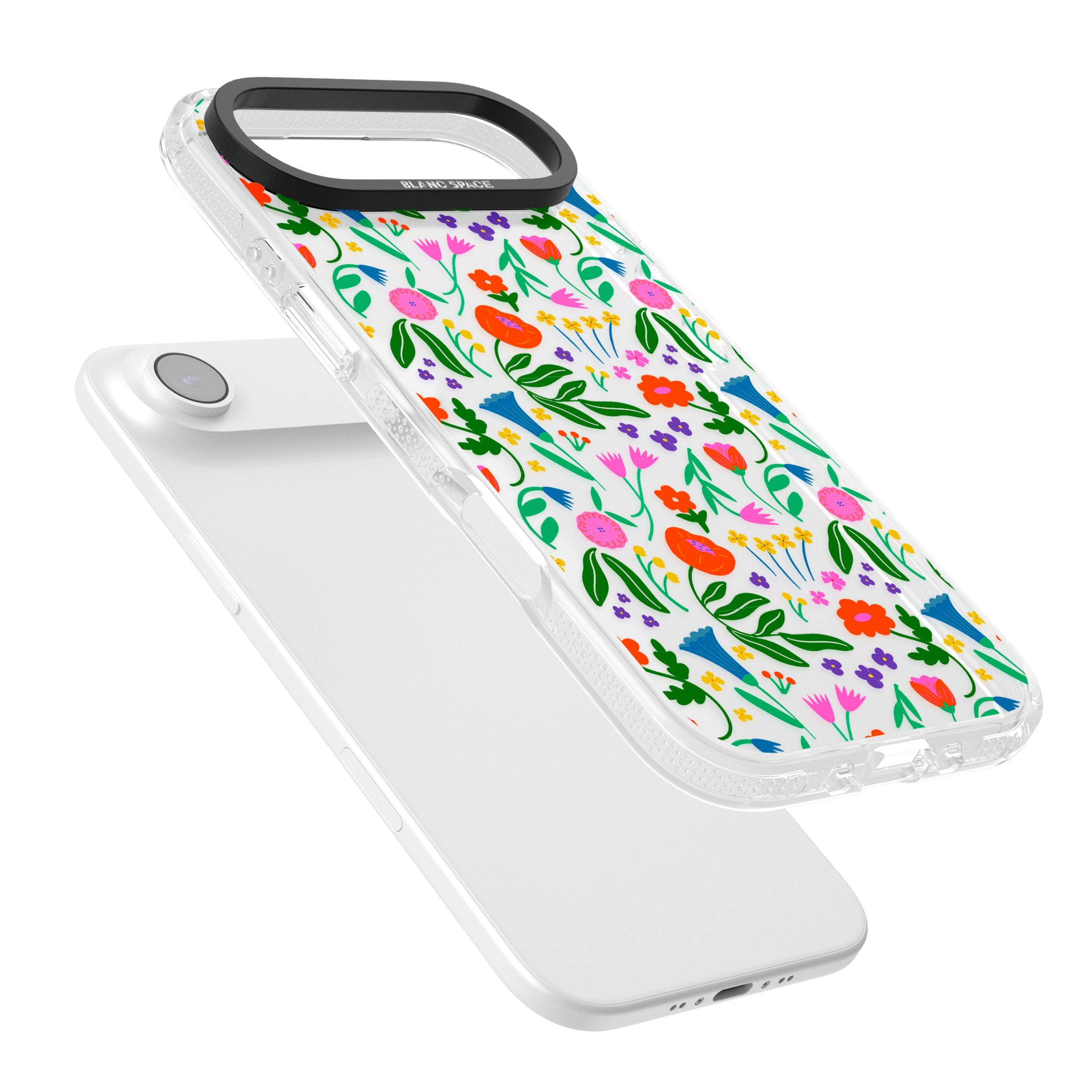 Summer Floral Fiesta iPhone 17 Air Impact Air Clear Phone Case Colours