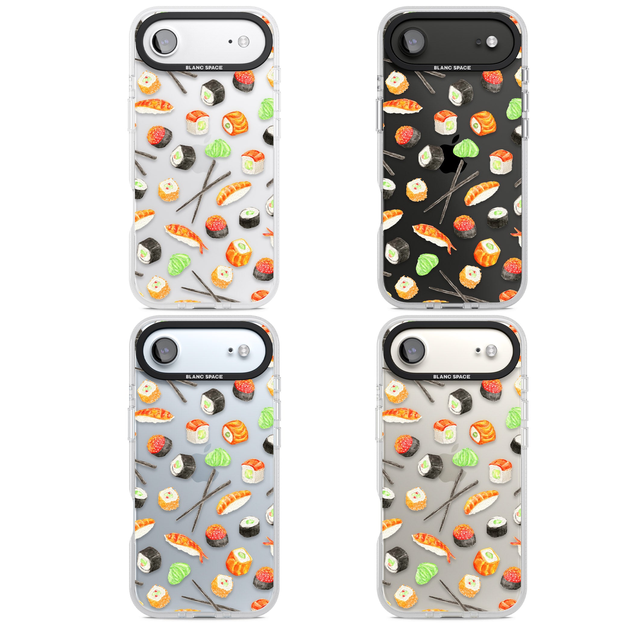 Sushi iPhone 17 Air Impact Air Clear Phone Case APT Impact Protection