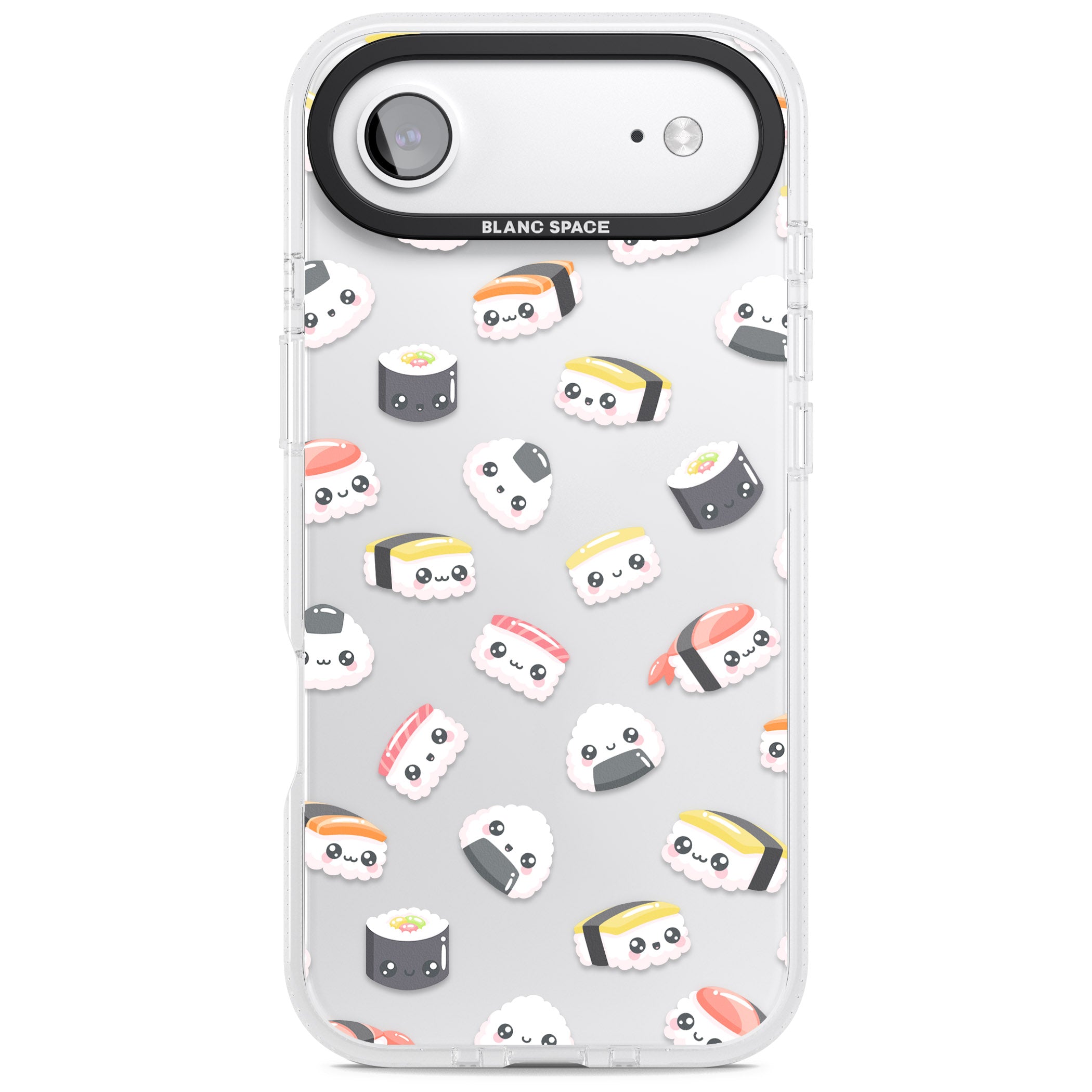 Kawaii Sushi iPhone 17 Air Impact Air Clear Phone Case