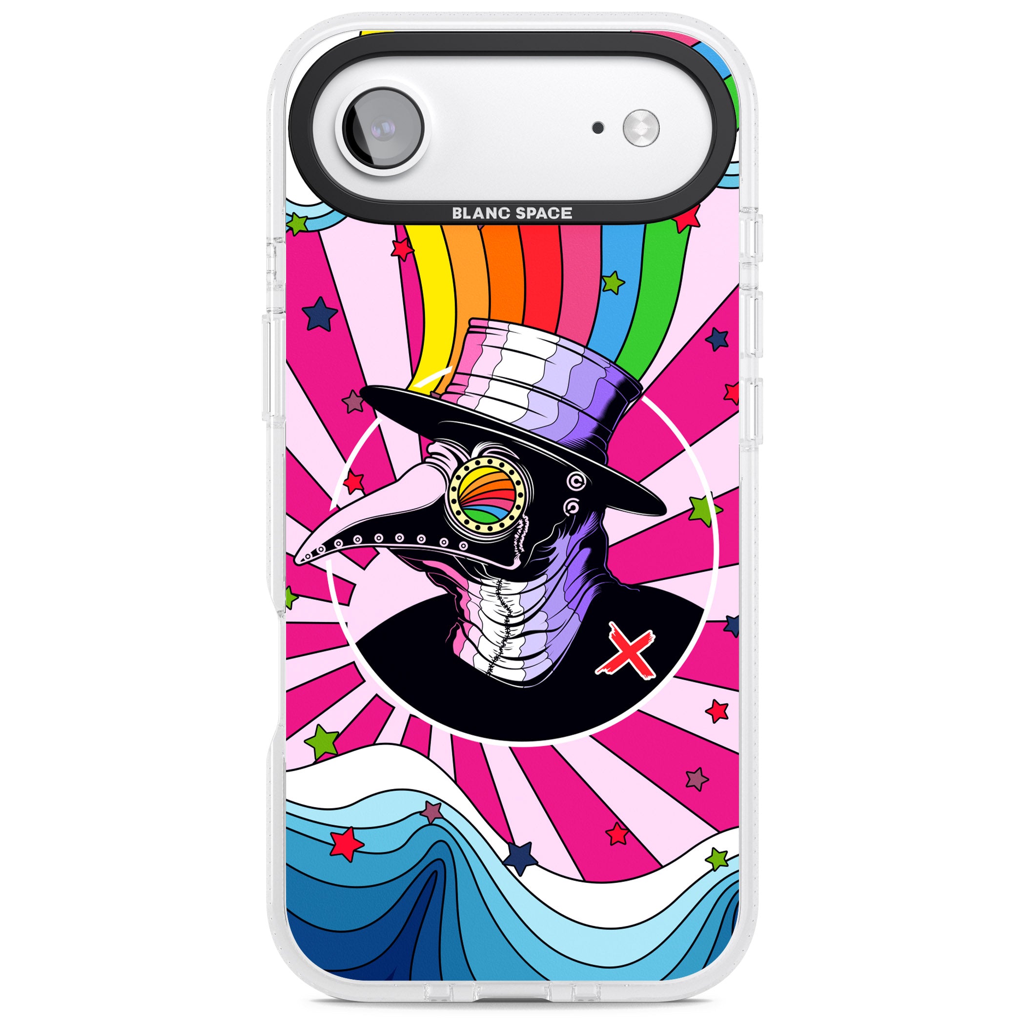 Plague Doctor Passion iPhone 17 Air Impact Air Clear Phone Case