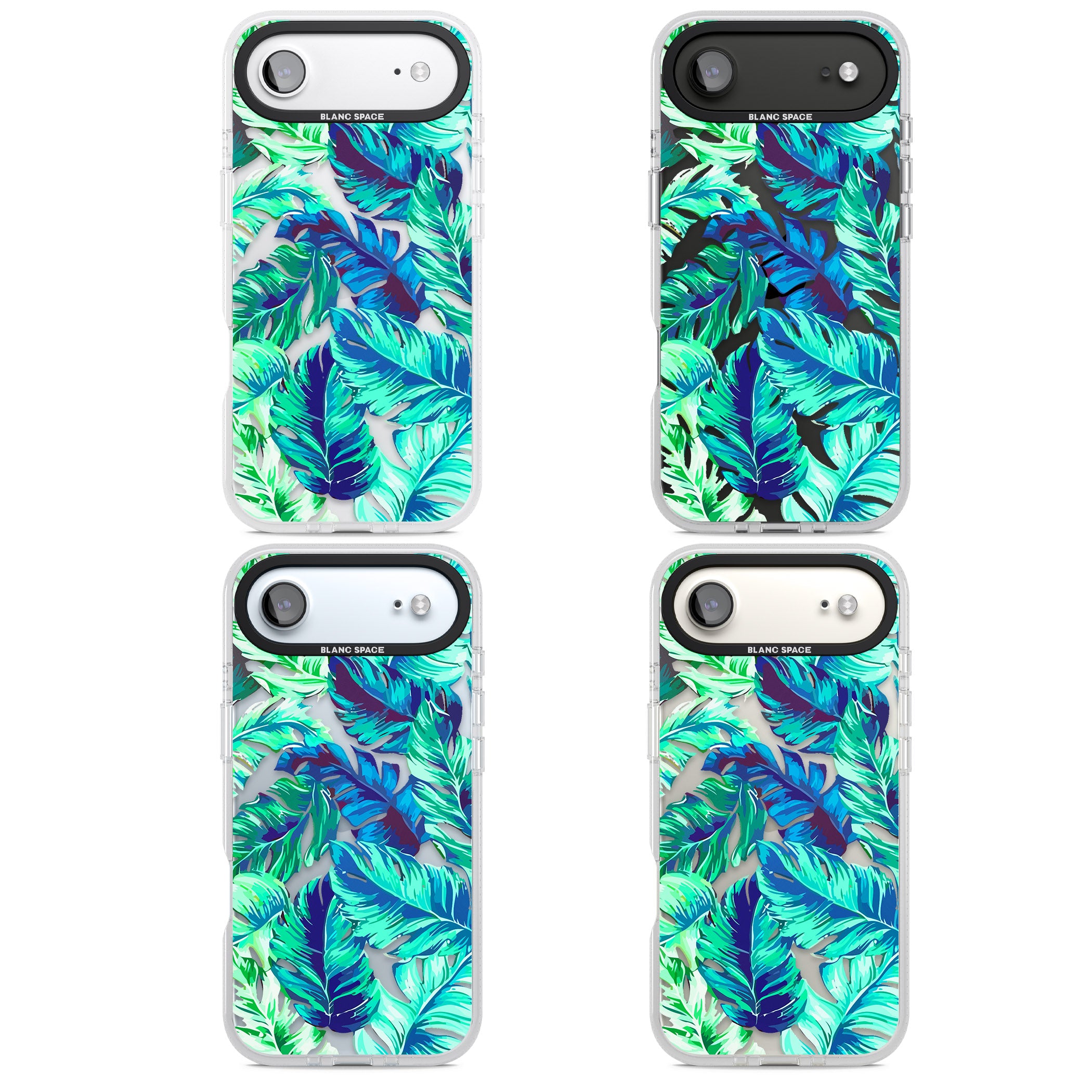 Tropical Palms iPhone 17 Air Impact Air Clear Phone Case APT Impact Protection