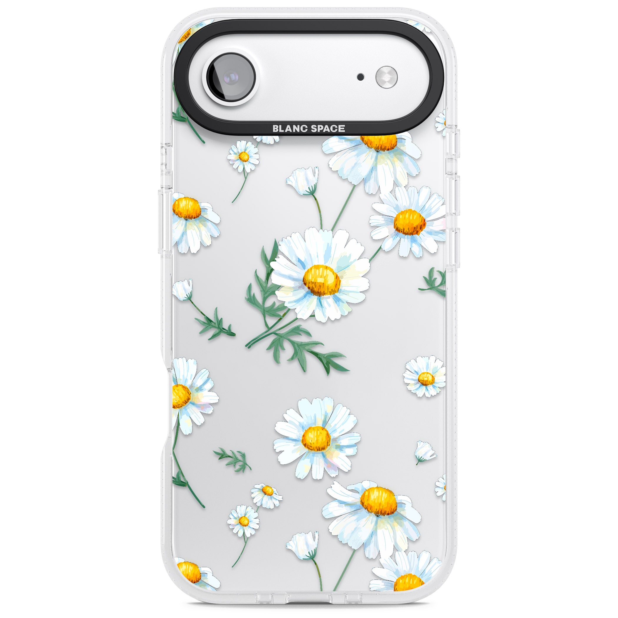 Vintage Painted Daisies iPhone 17 Air Impact Air Clear Phone Case