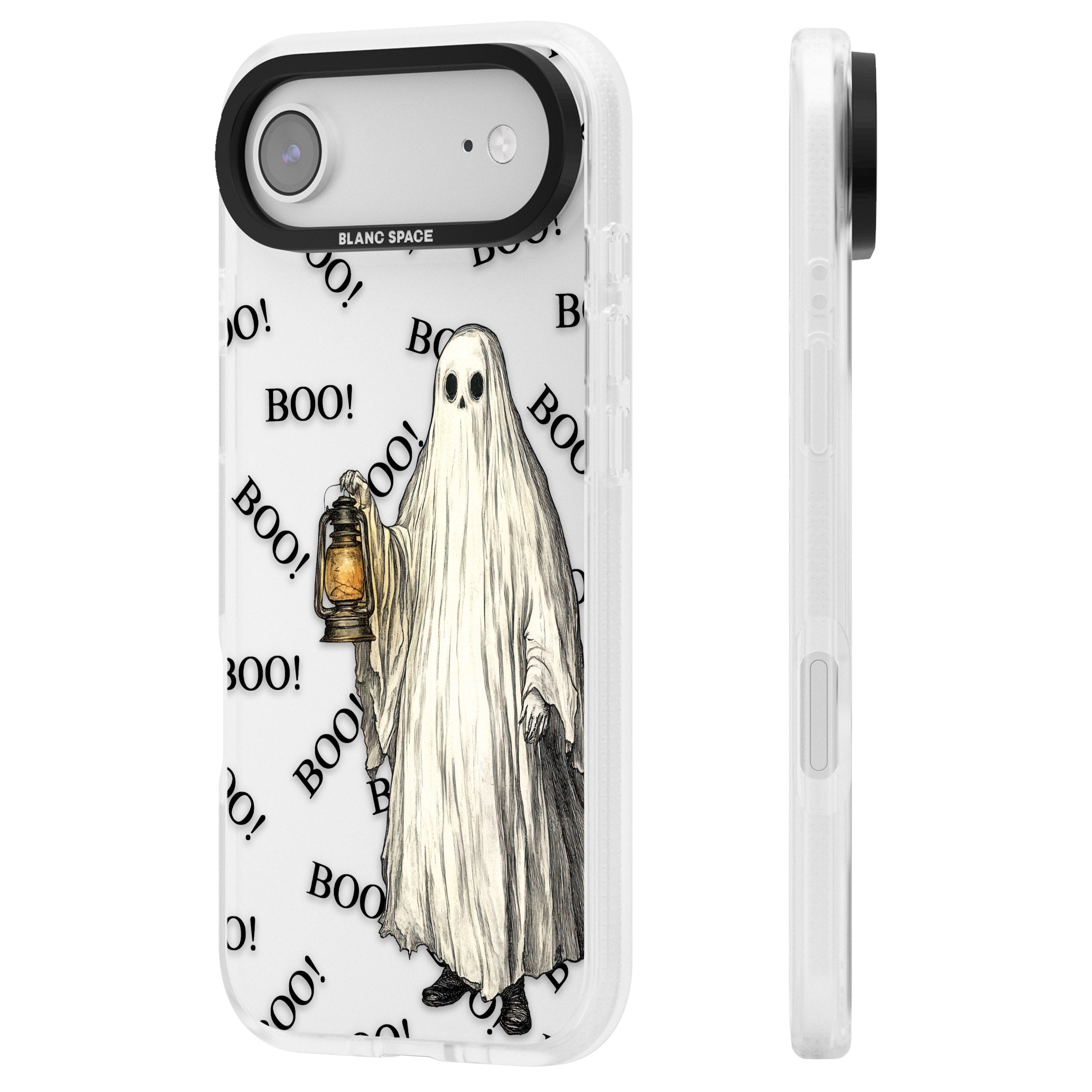 Light The Way iPhone 17 Air Impact Air Clear Phone Case Side Profile