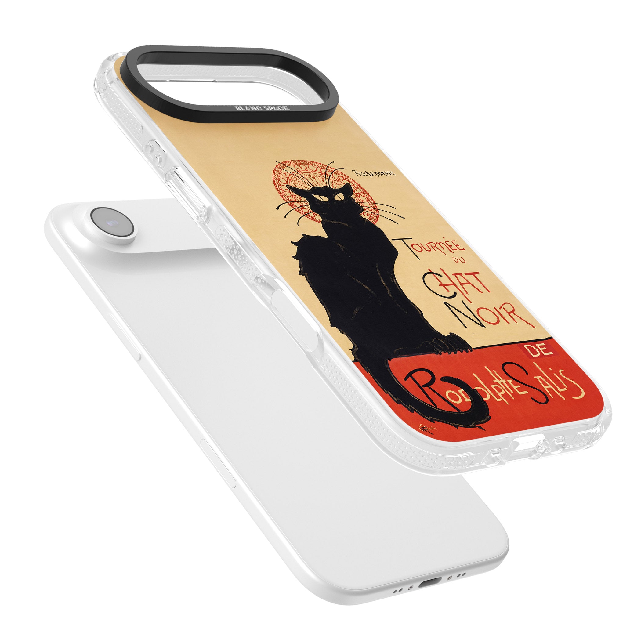 Tournee Du Chat Noir Poster iPhone 17 Air Impact Air Clear Phone Case Colours