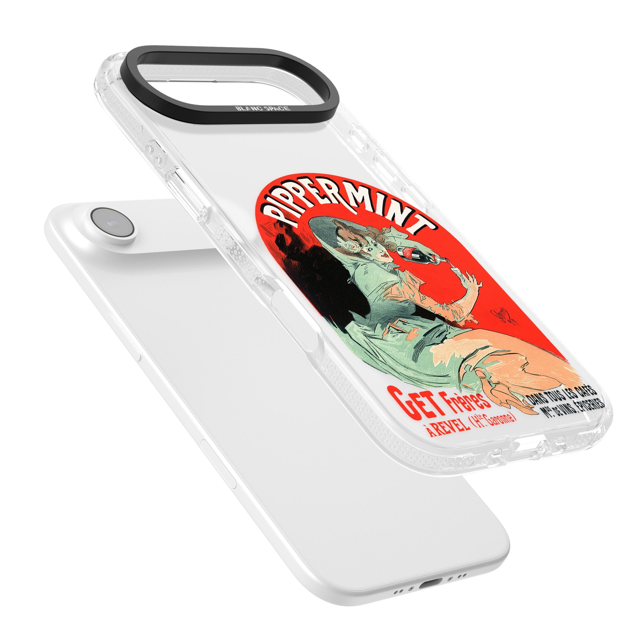 Pippermint Poster iPhone 17 Air Impact Air Clear Phone Case Colours
