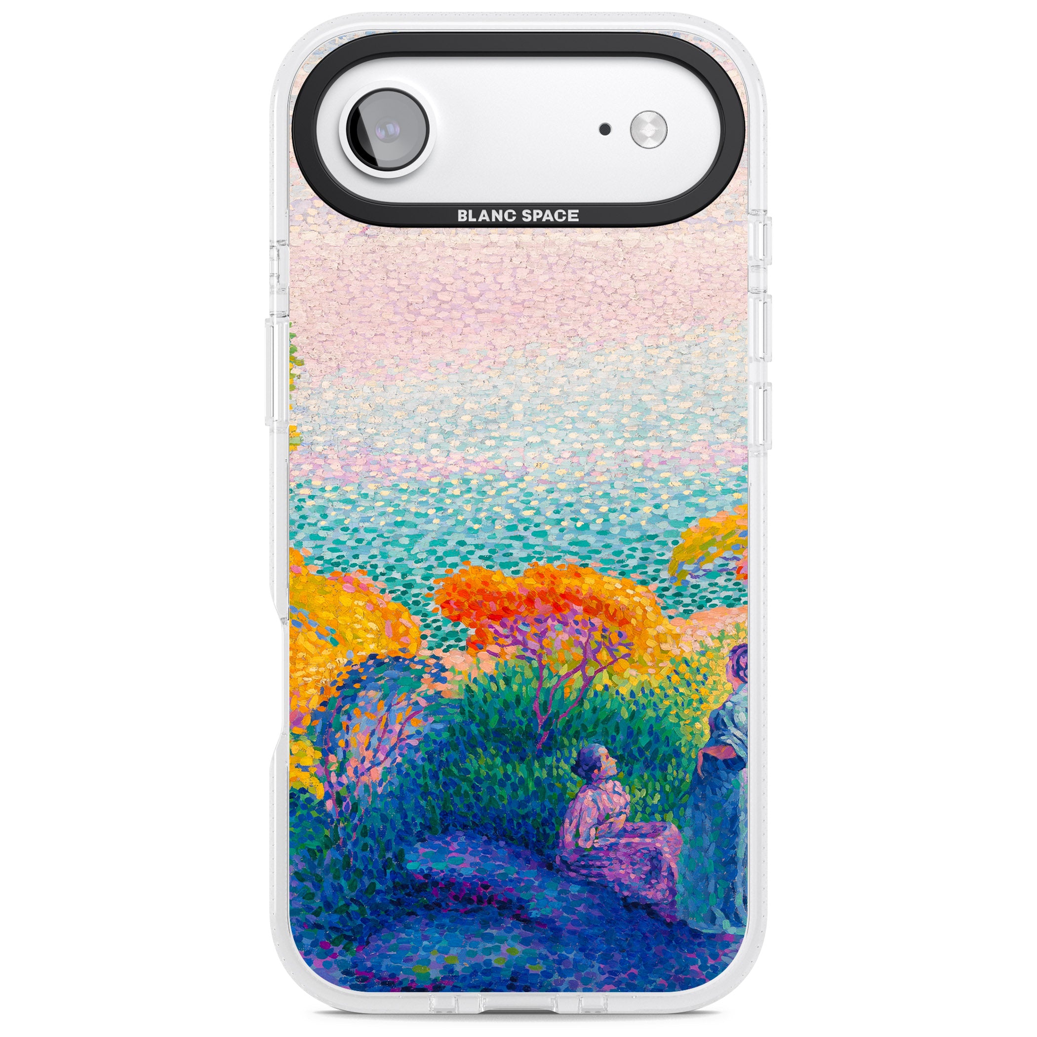 Two Women by the Shore iPhone 17 Air Impact Air Clear Phone Case