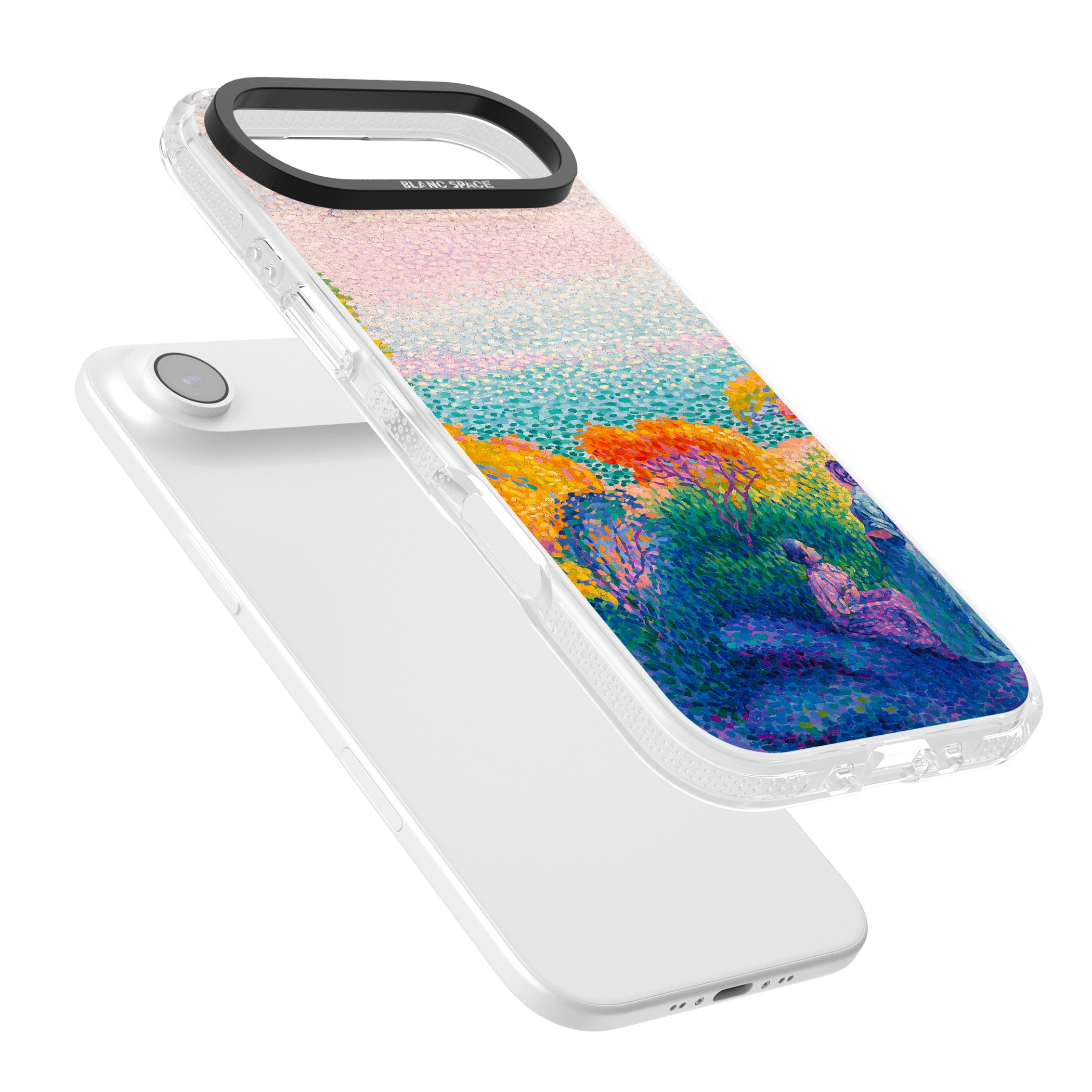 Two Women by the Shore iPhone 17 Air Impact Air Clear Phone Case Colours