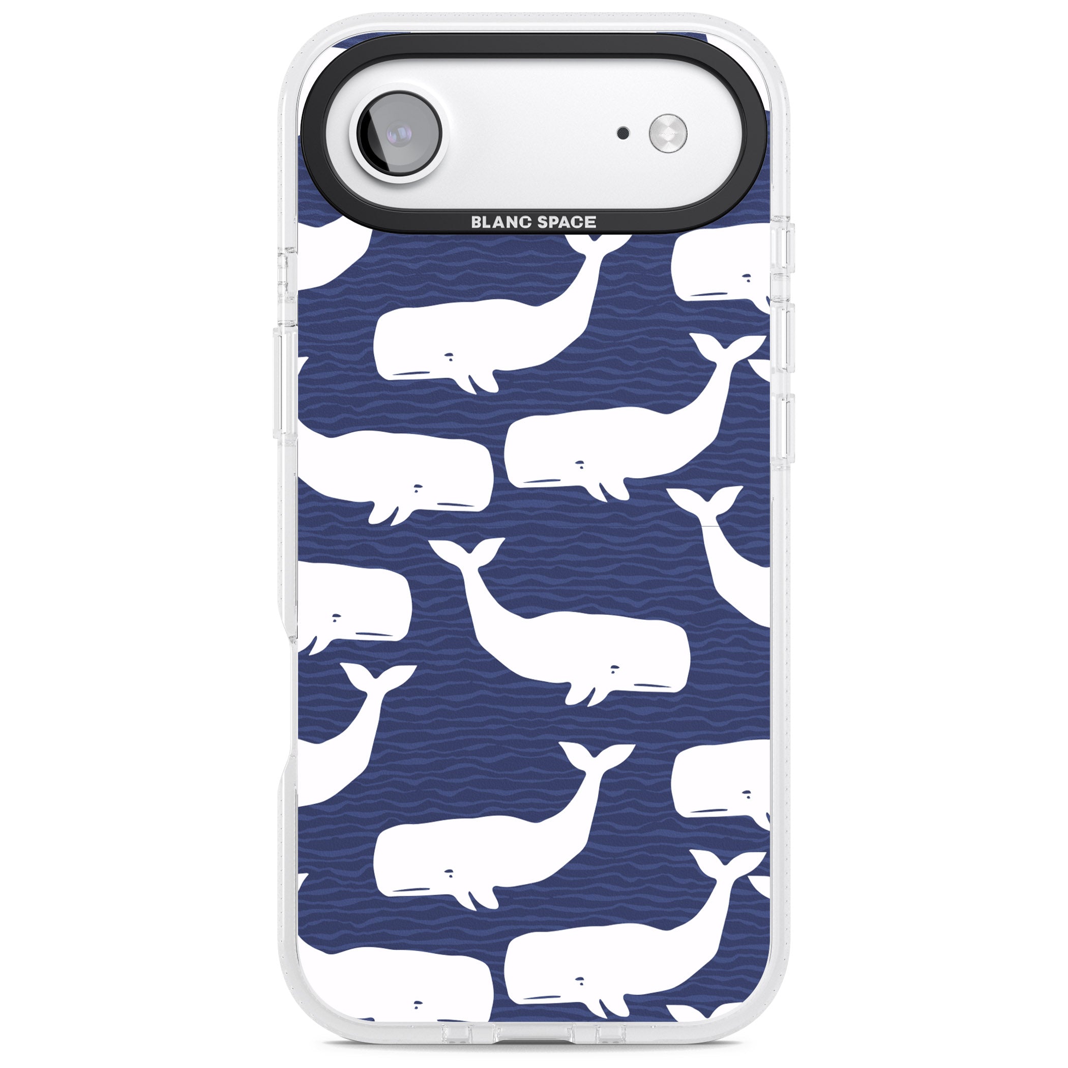Whale Dreams iPhone 17 Air Impact Air Clear Phone Case
